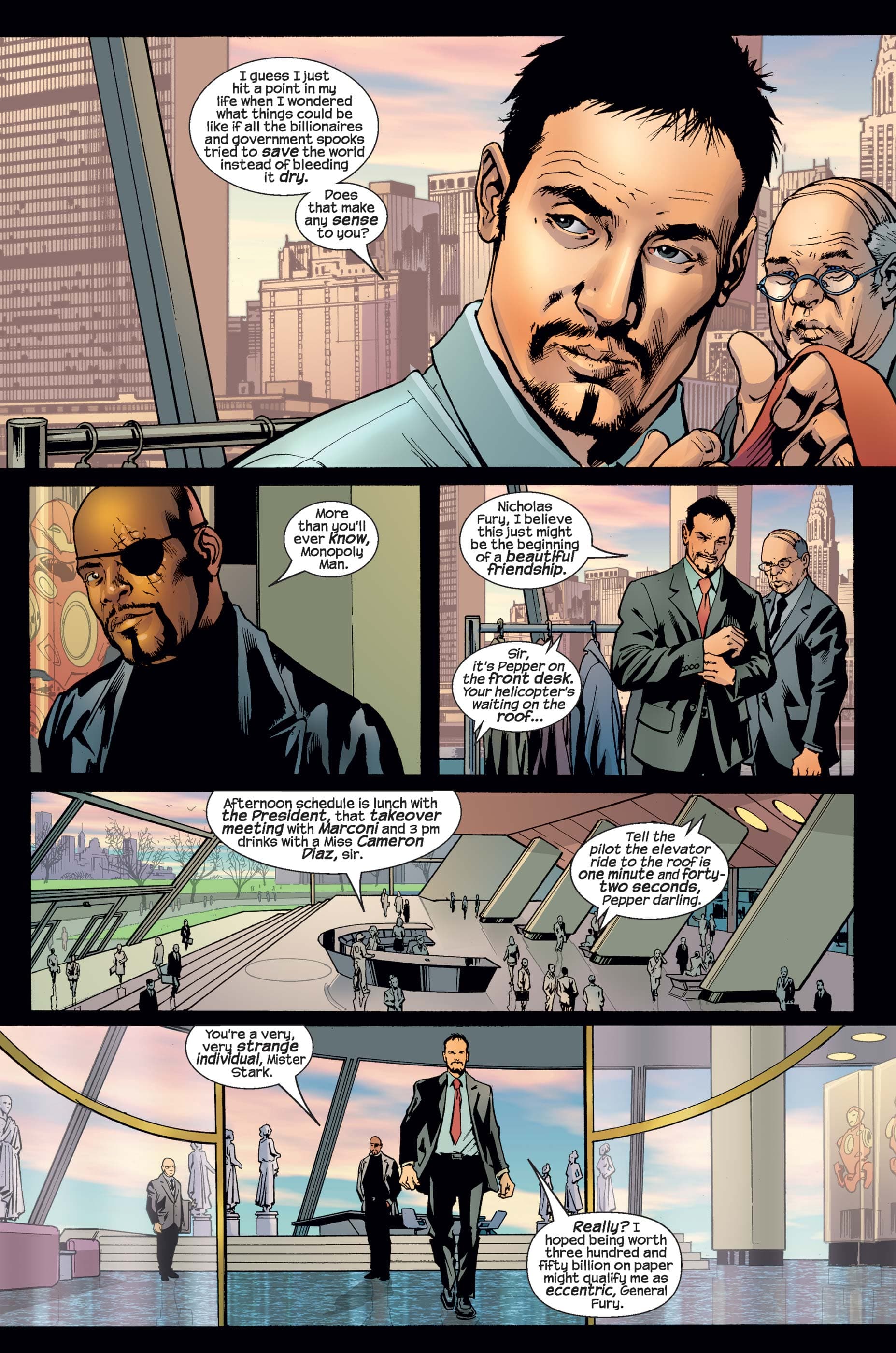 ULTIMATES (2002) #2 Ultimate Nick Fury