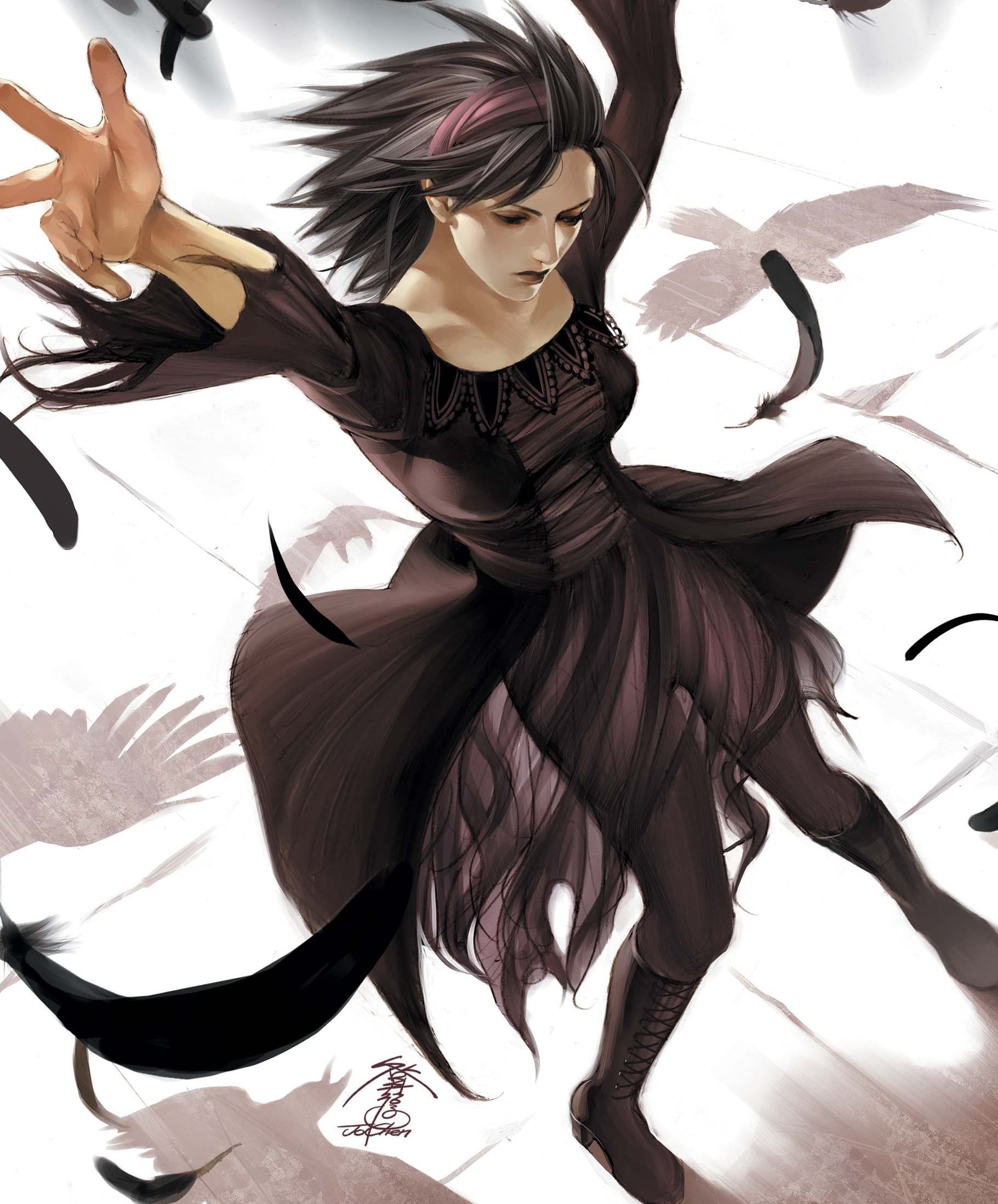 RUNAWAYS (2003) #8 cover by Jo Chen