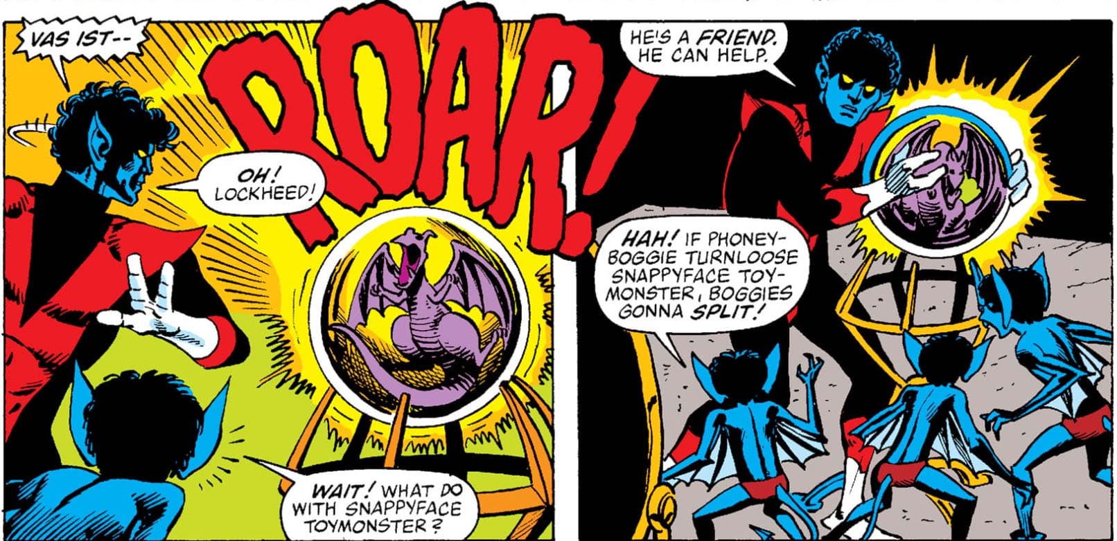 Nightcrawler and Lockheed and Boggies