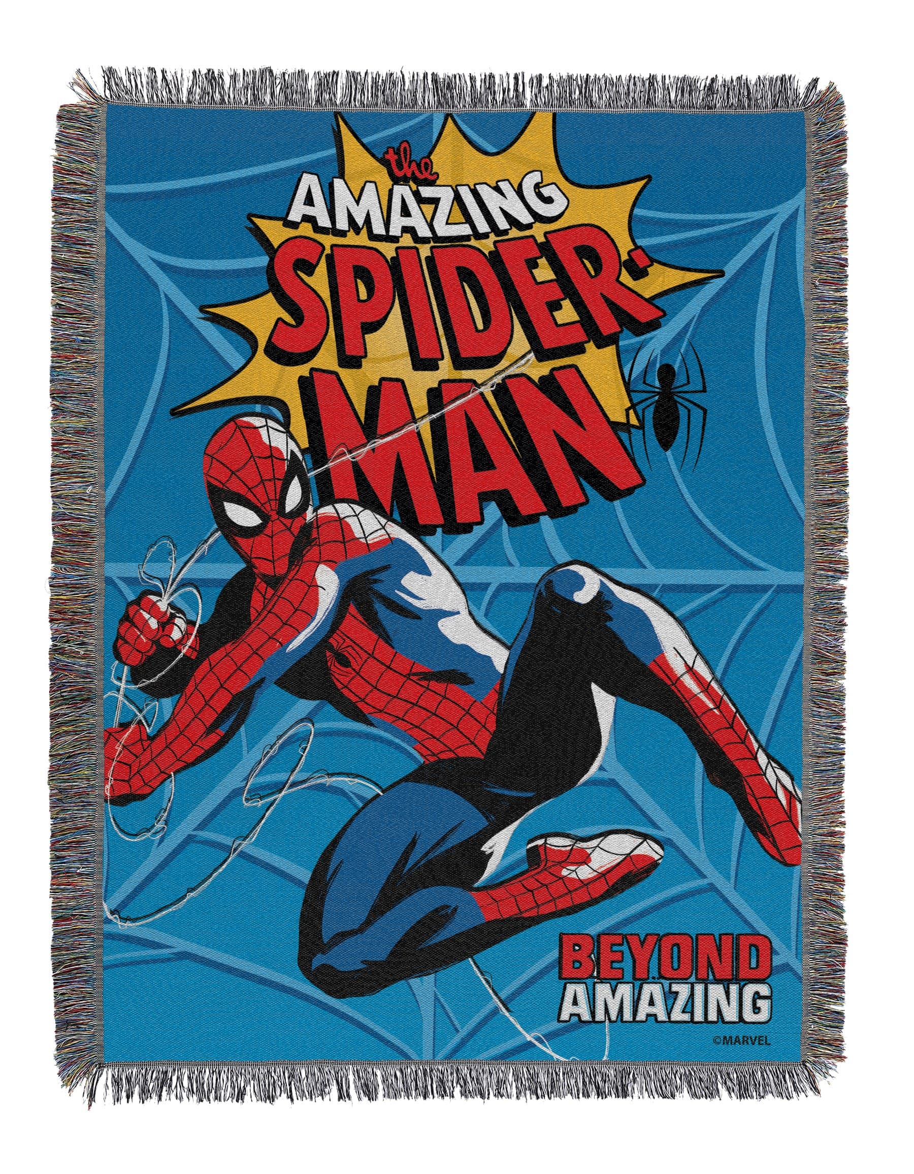 Flying Webs Woven Tapestry Throw