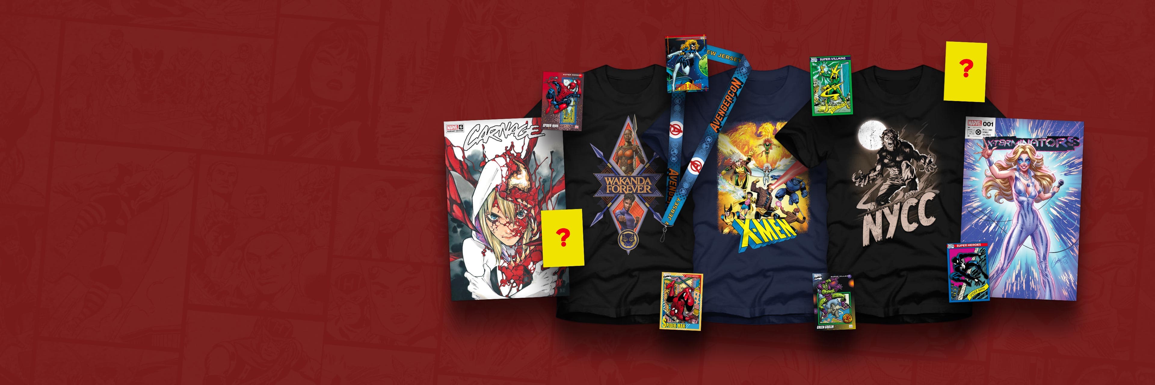 Marvel’s NYCC New York Comic Con Merchandise 2022