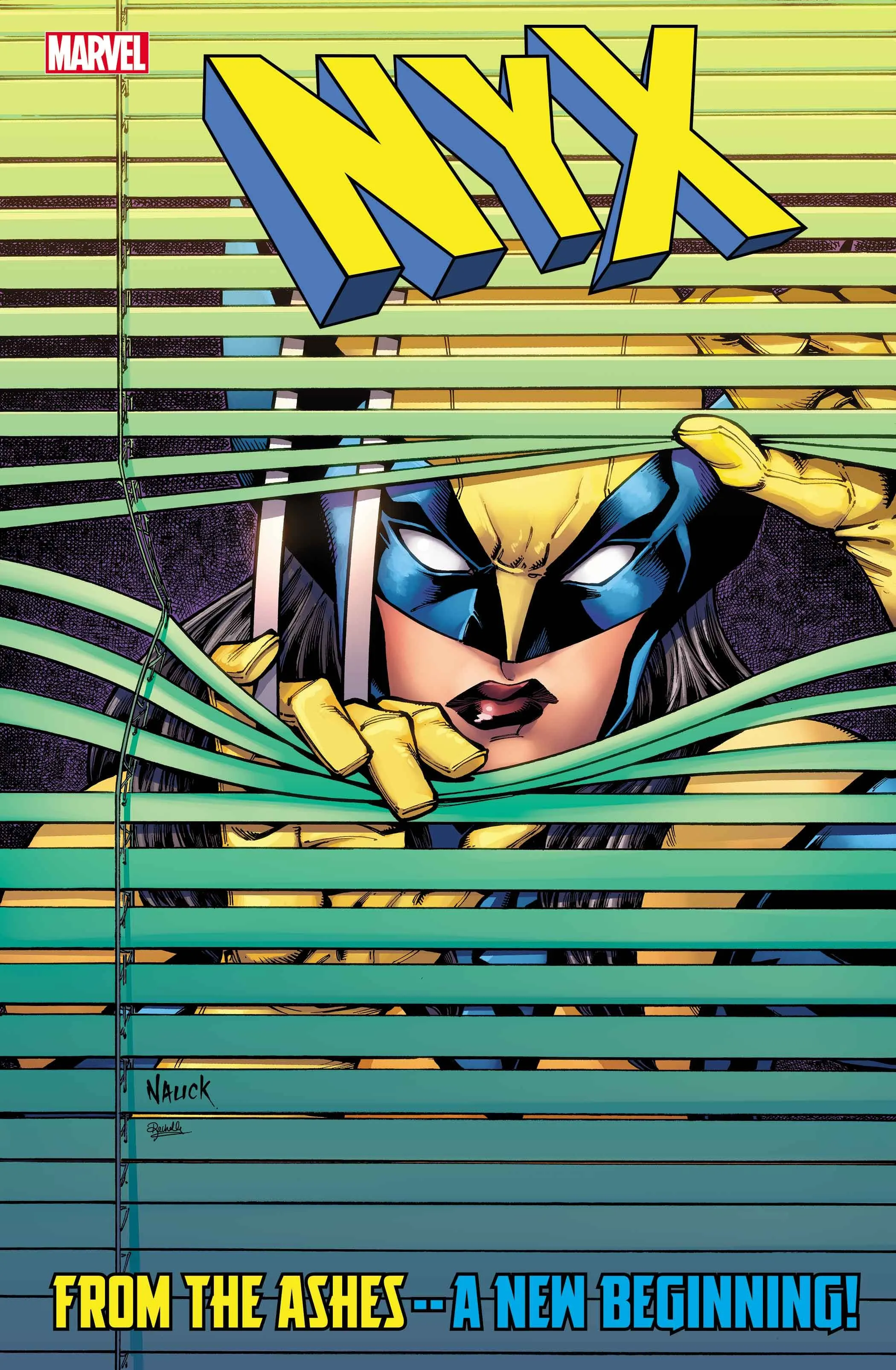 NYX (2024) #1 Windowshades Variant Cover by Todd Nauck