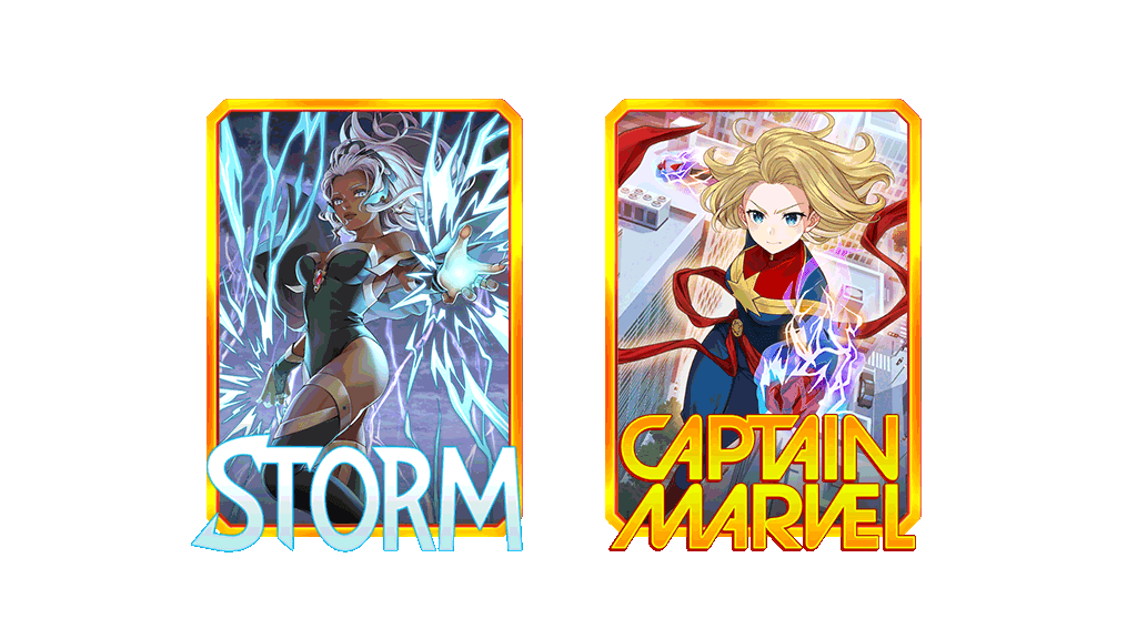 MARVEL SNAP Storm Anime Captain Marvel Anime