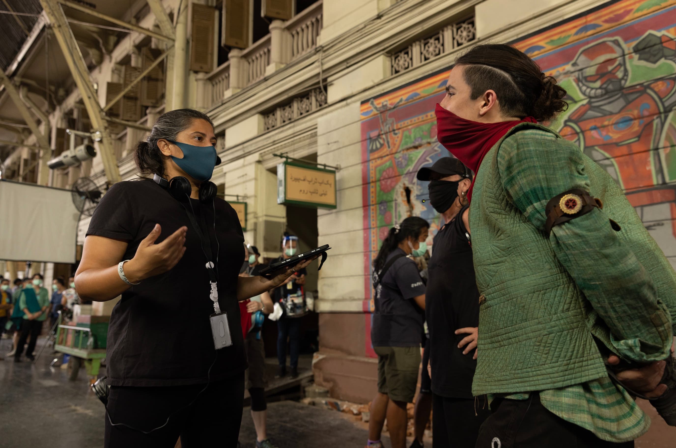 Director Sharmeen Obaid-Chinoy and Aramis Knight