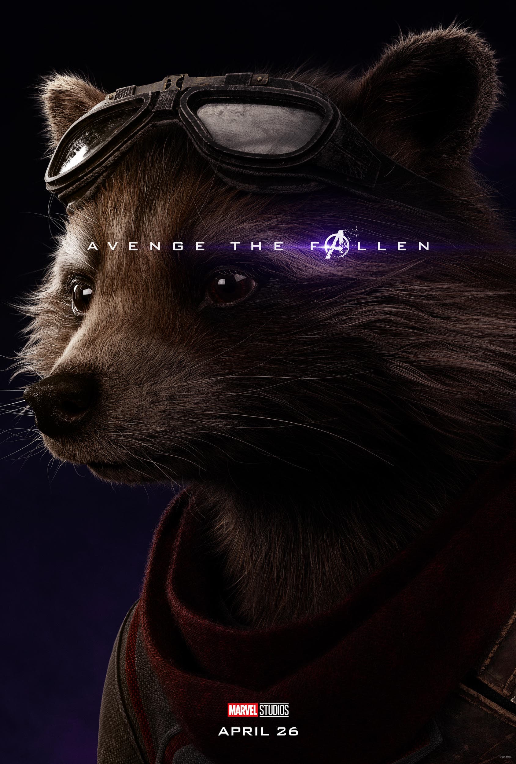 Marvel Studios&#39; Avengers: Endgame Movie Cast Rocket Bradley Cooper