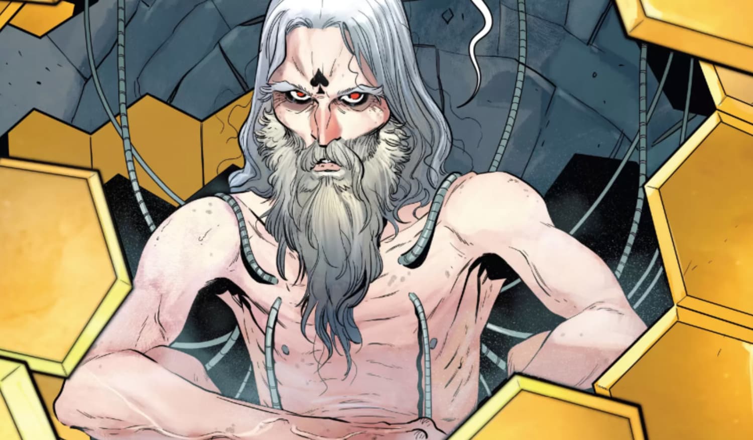 X-MEN RED (2022) #10 panel by Stefano Caselli, Jacopo Camagni and Federico Blee