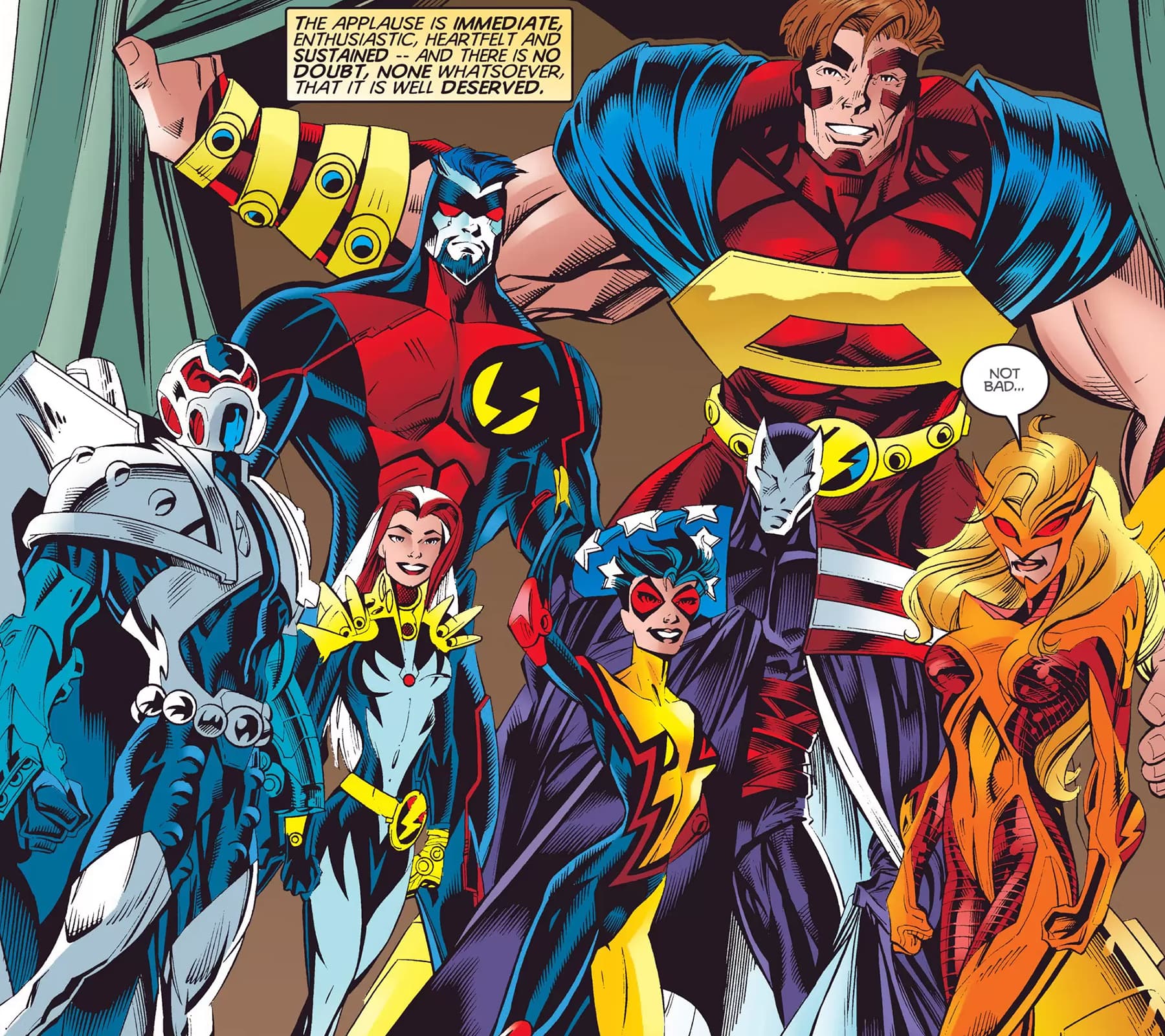 THUNDERBOLTS (1997) #10 by Kurt Busiek and Mark Bagley