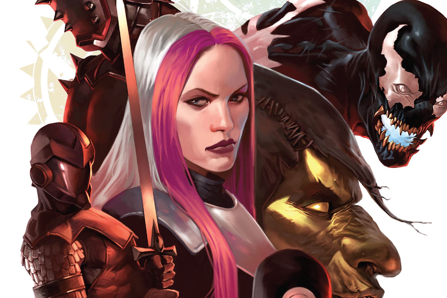 THUNDERBOLTS (2006) #110 cover by Marko Djurdjevic