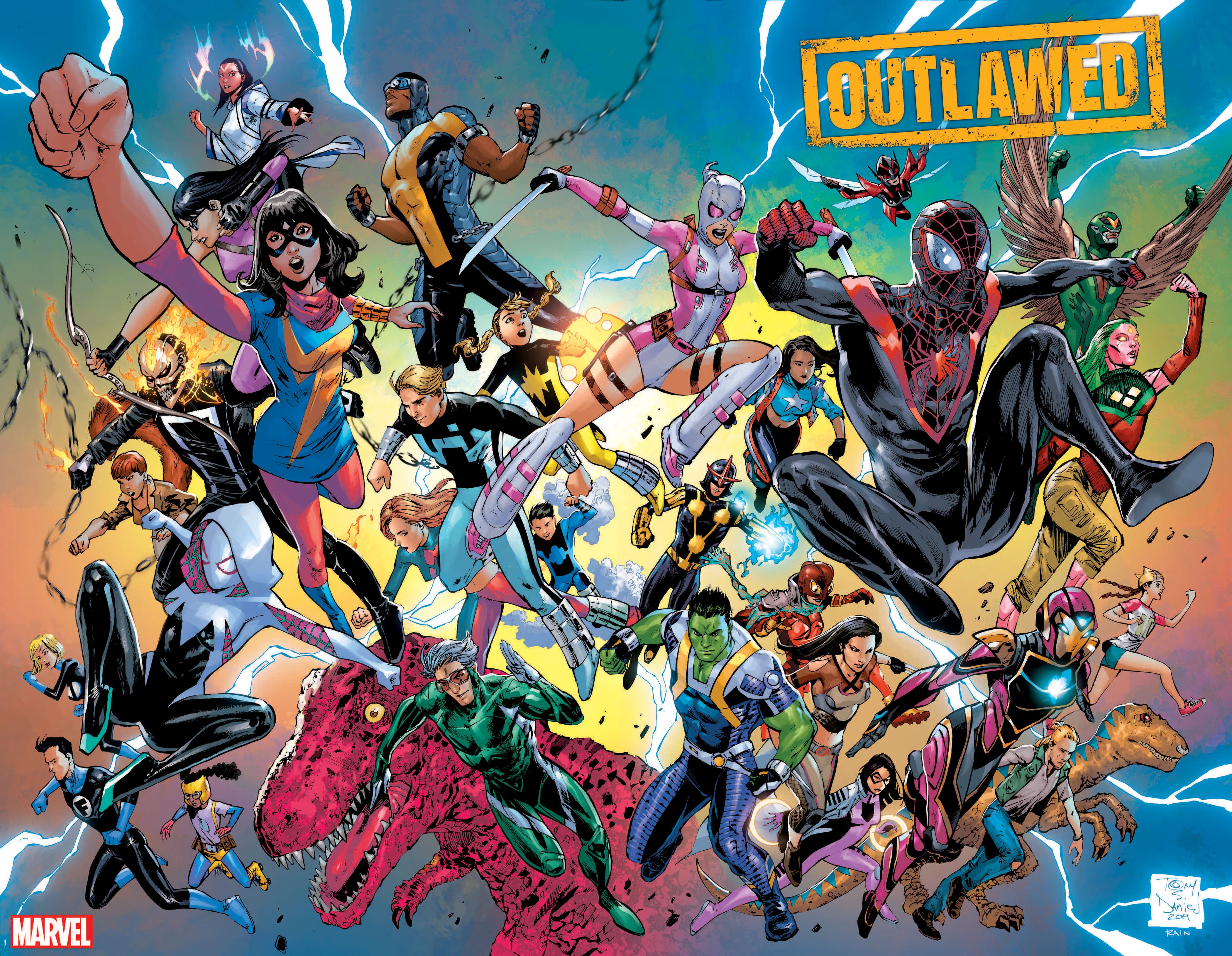 Tony Daniel Outlawed variant