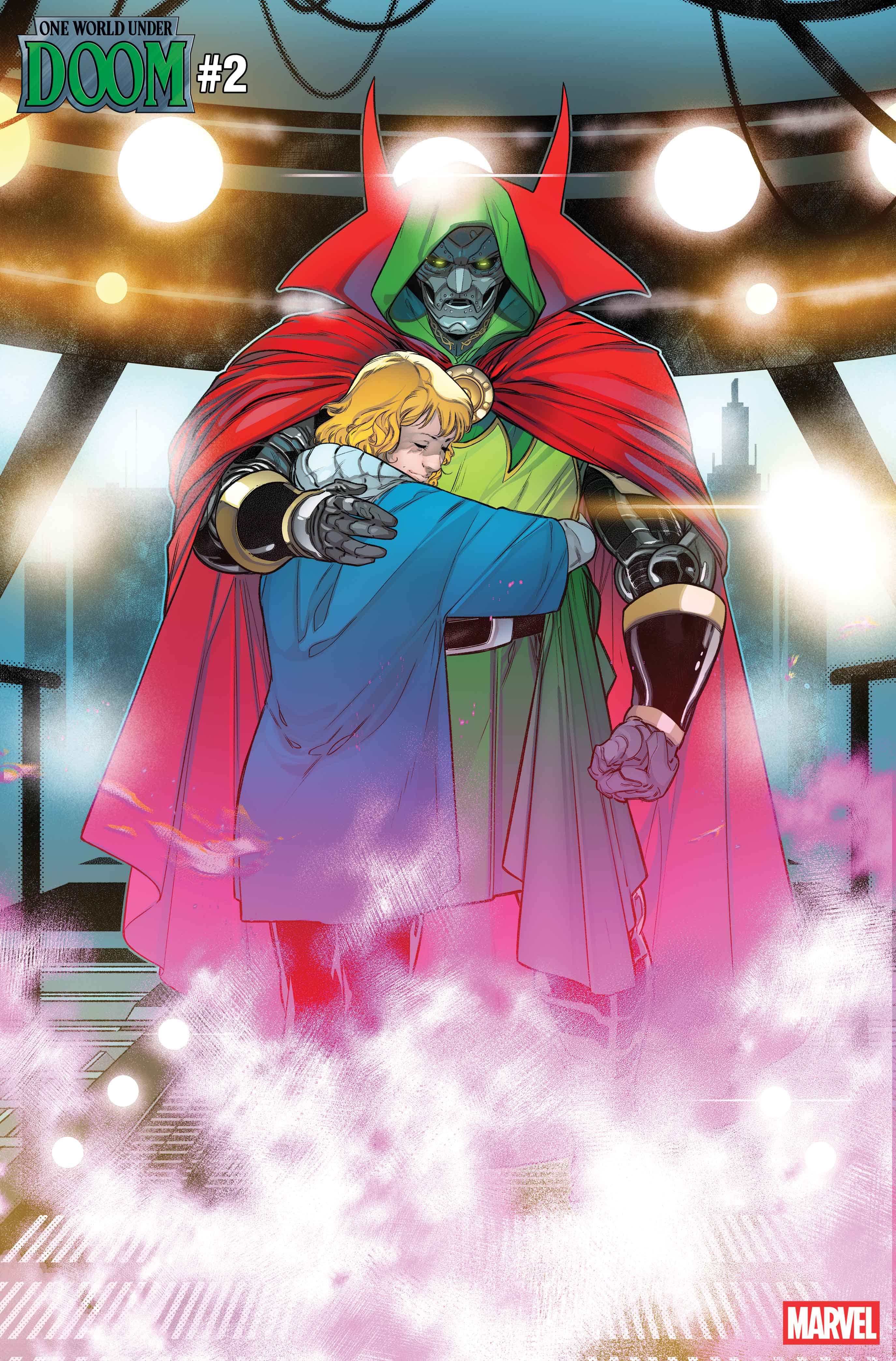 ONE WORLD UNDER DOOM #2 Art by R.B. SILVA