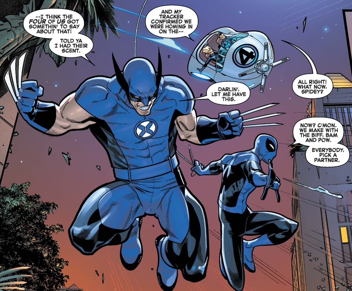 FANTASTIC FOUR #23 panel by Dan Slott and Paco Medina