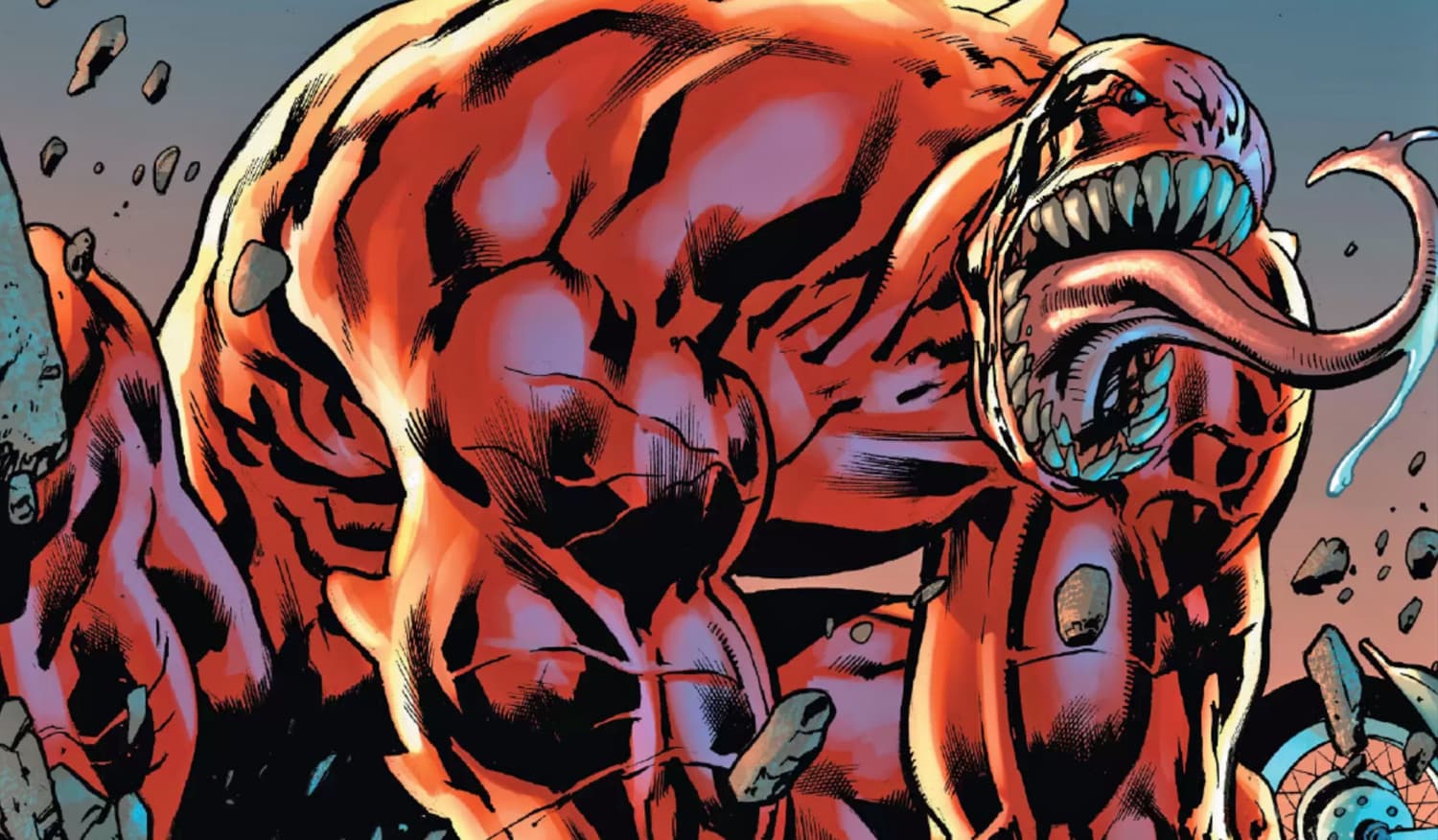 VENOM (2021) #7 panel by Bryan Hitch, Andrew Currie and Alex Sinclair