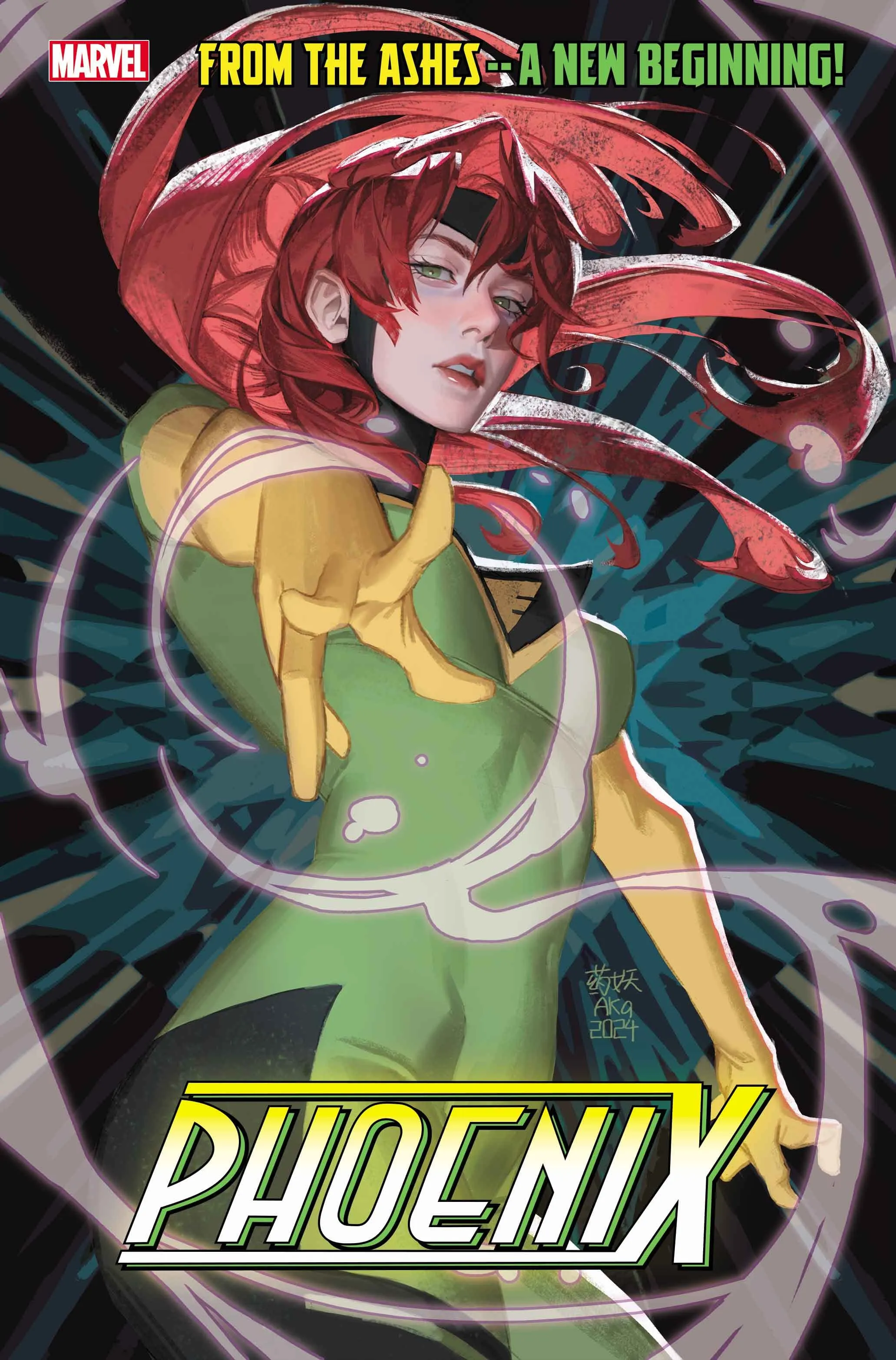 Jean Grey Fulfills Her Cosmic Destiny in 'Phoenix' #1 Variant
