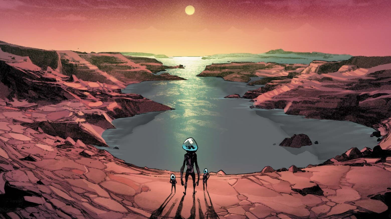 PLANET-SIZE X-MEN (2021) #1 art by Pepe Larraz and Marte Gracia