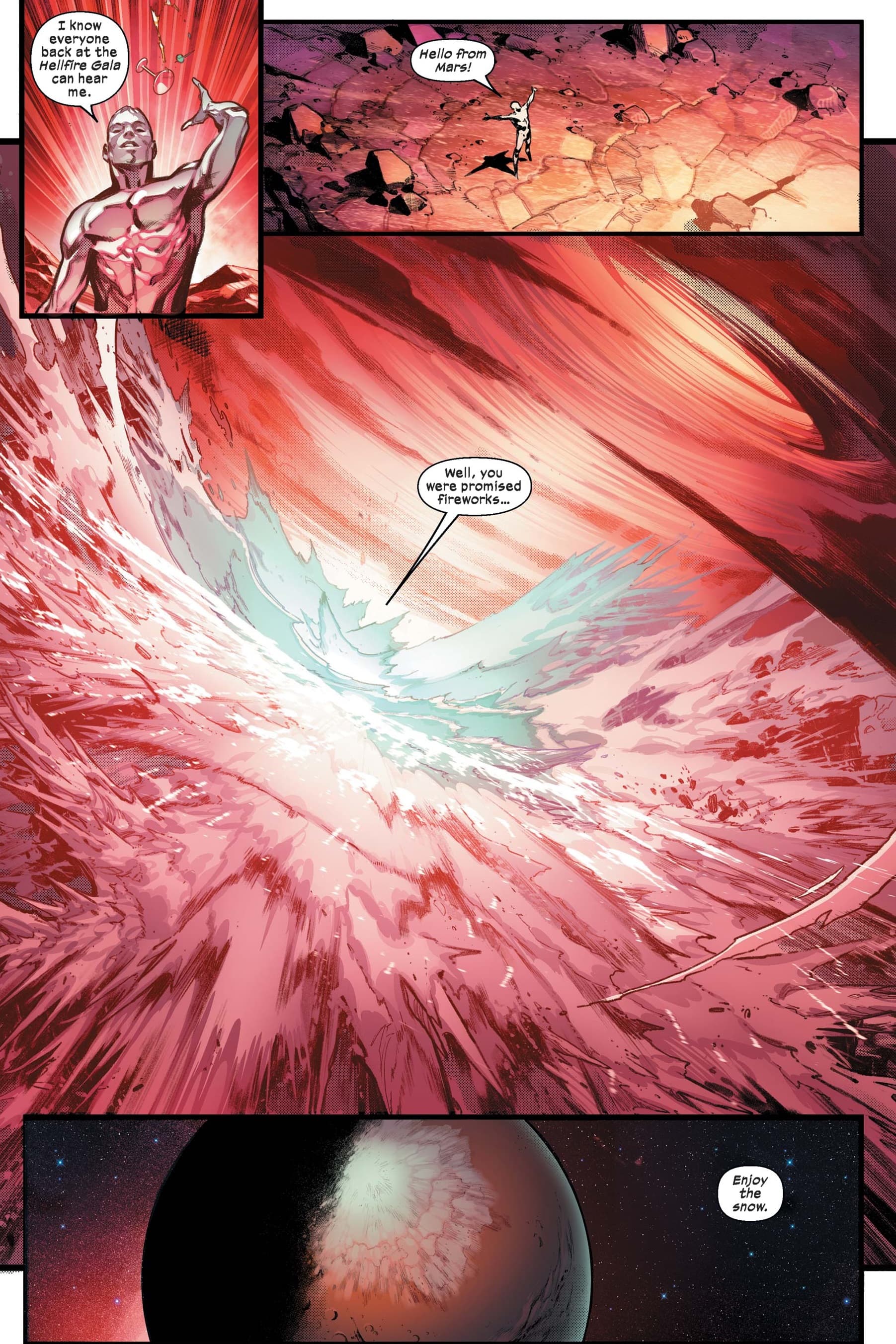 Arakko gets a new home world in PLANET-SIZE X-MEN (2021) #1.