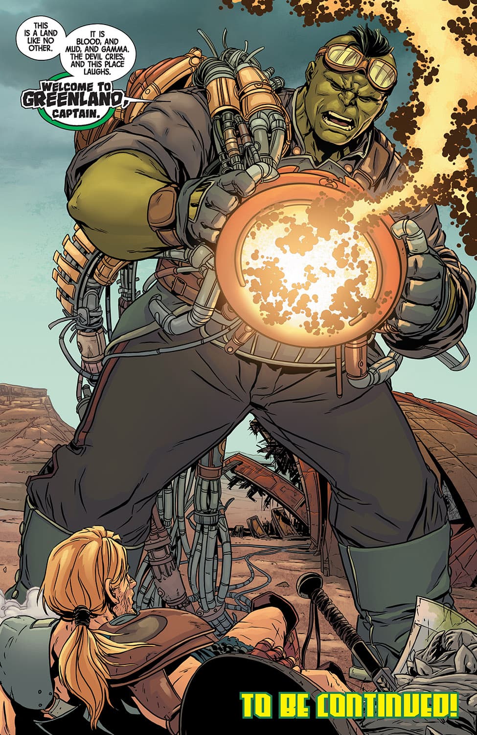 Wasteland get-up - PLANET HULK (2015) #1