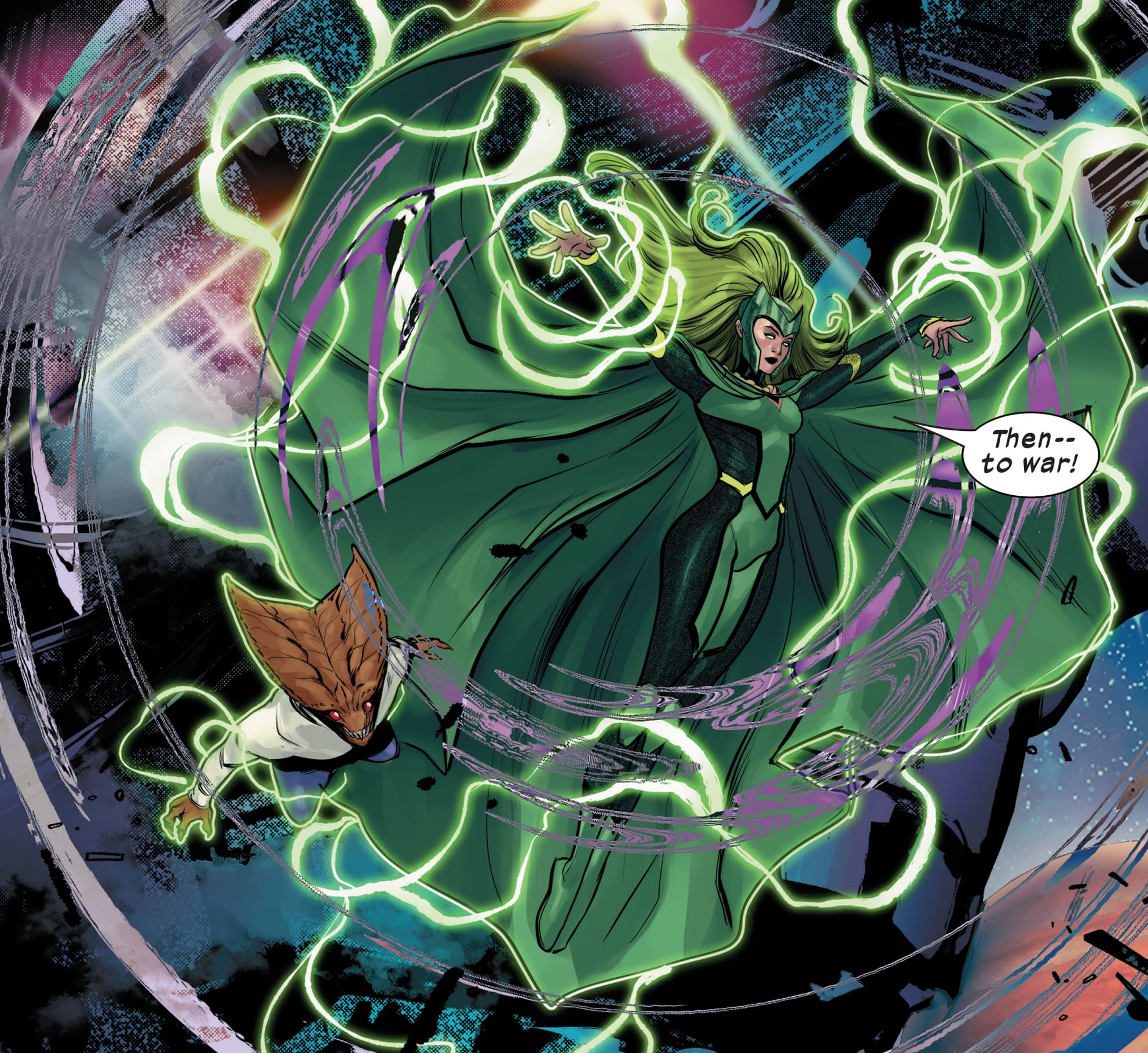 FALL OF HOUSE OF X (2024) #1 artwork by Lucas Werneck and Bryan Valenza