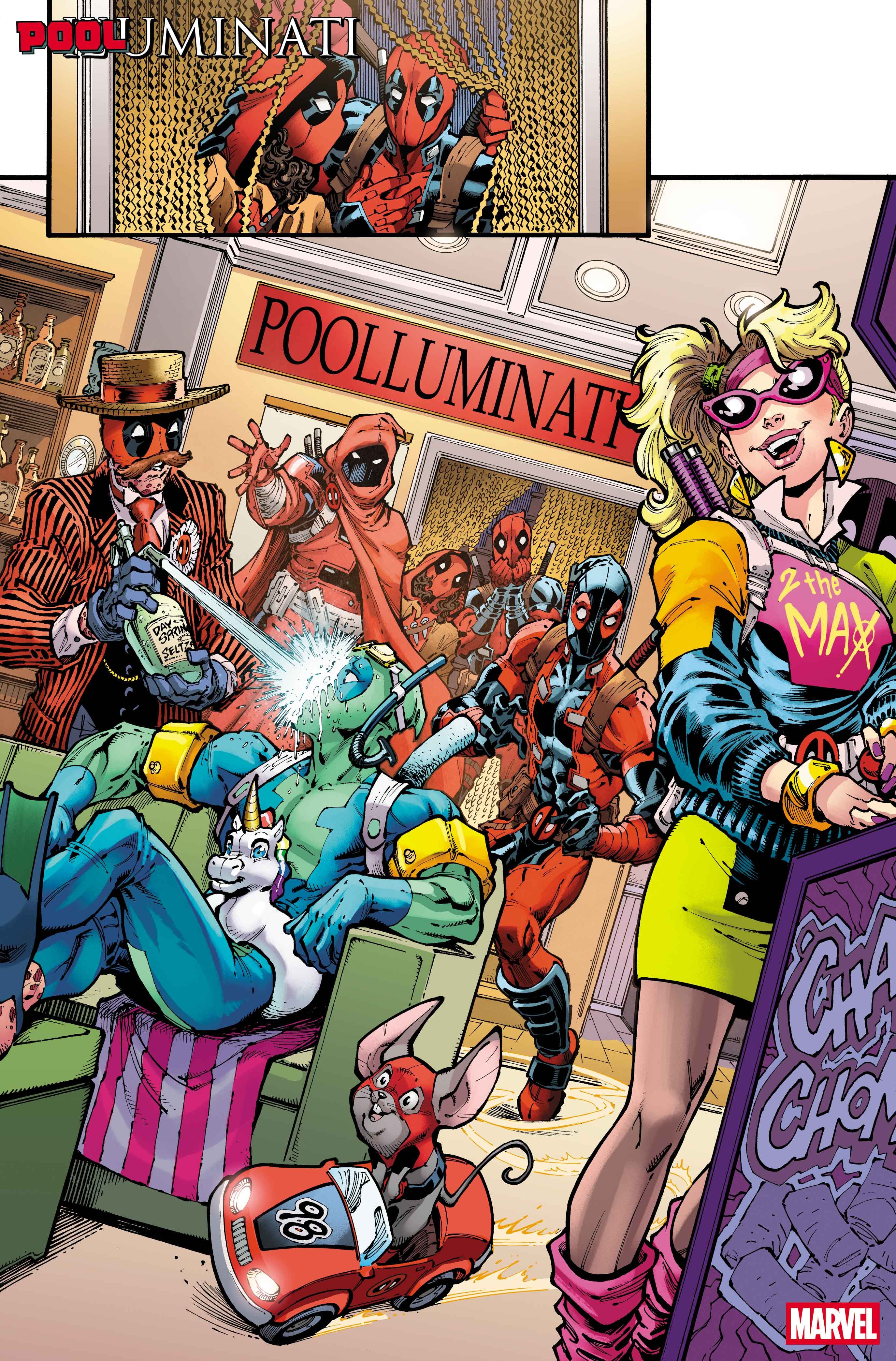 POOLUMINATI #1 art by Todd Nauck