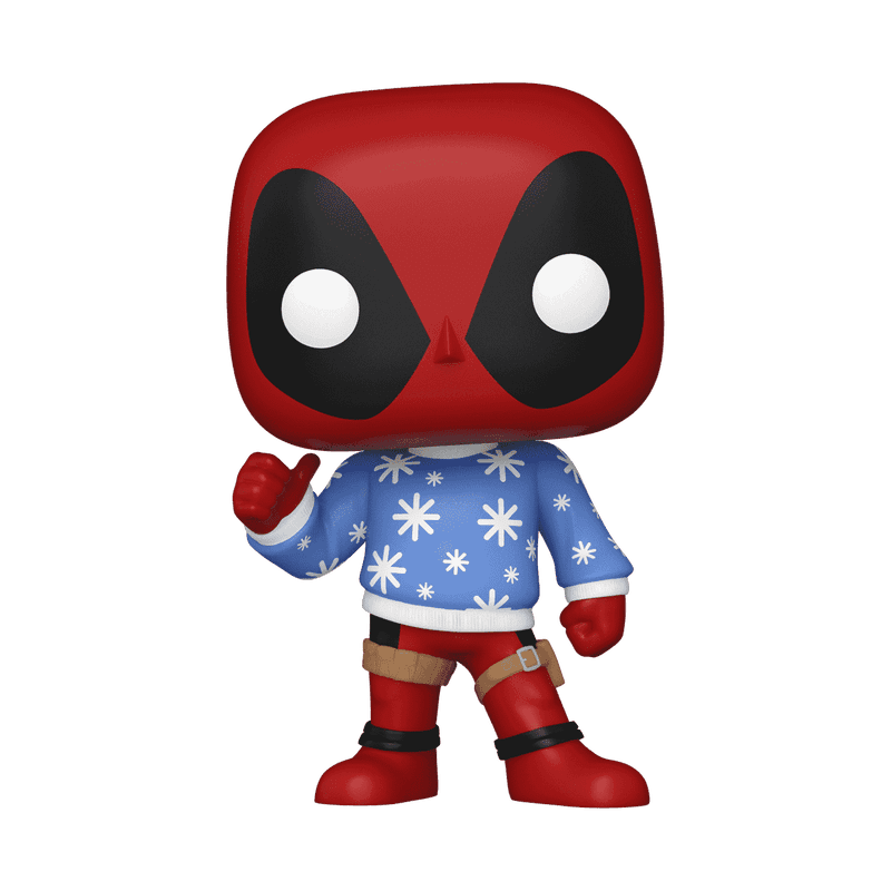 Shop it <a href=https://funko.com/pop-holiday-deadpool-in-ugly-sweater/72187.html>here</a>
