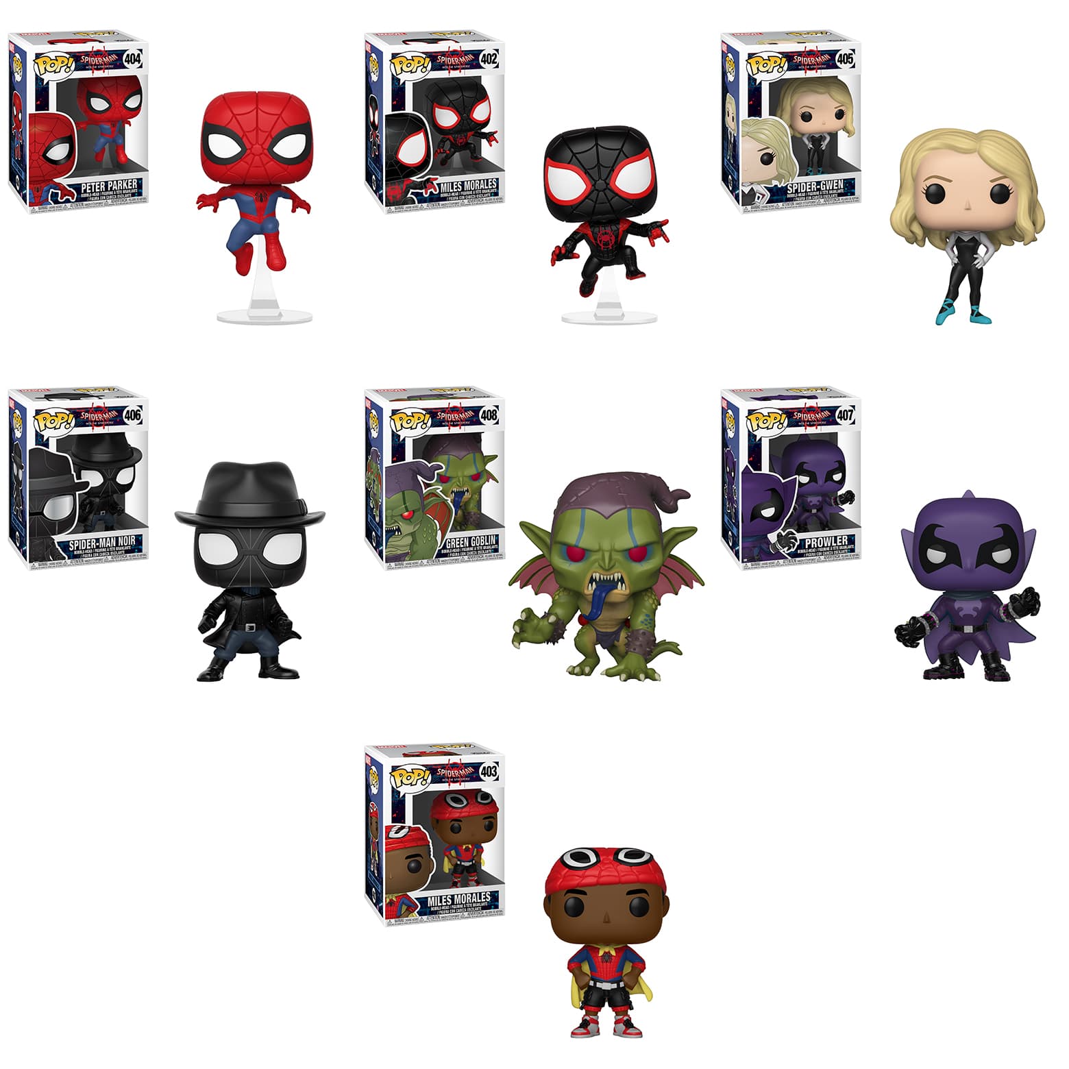 Spider-Man: Into the Spider-Verse Funko Pop!