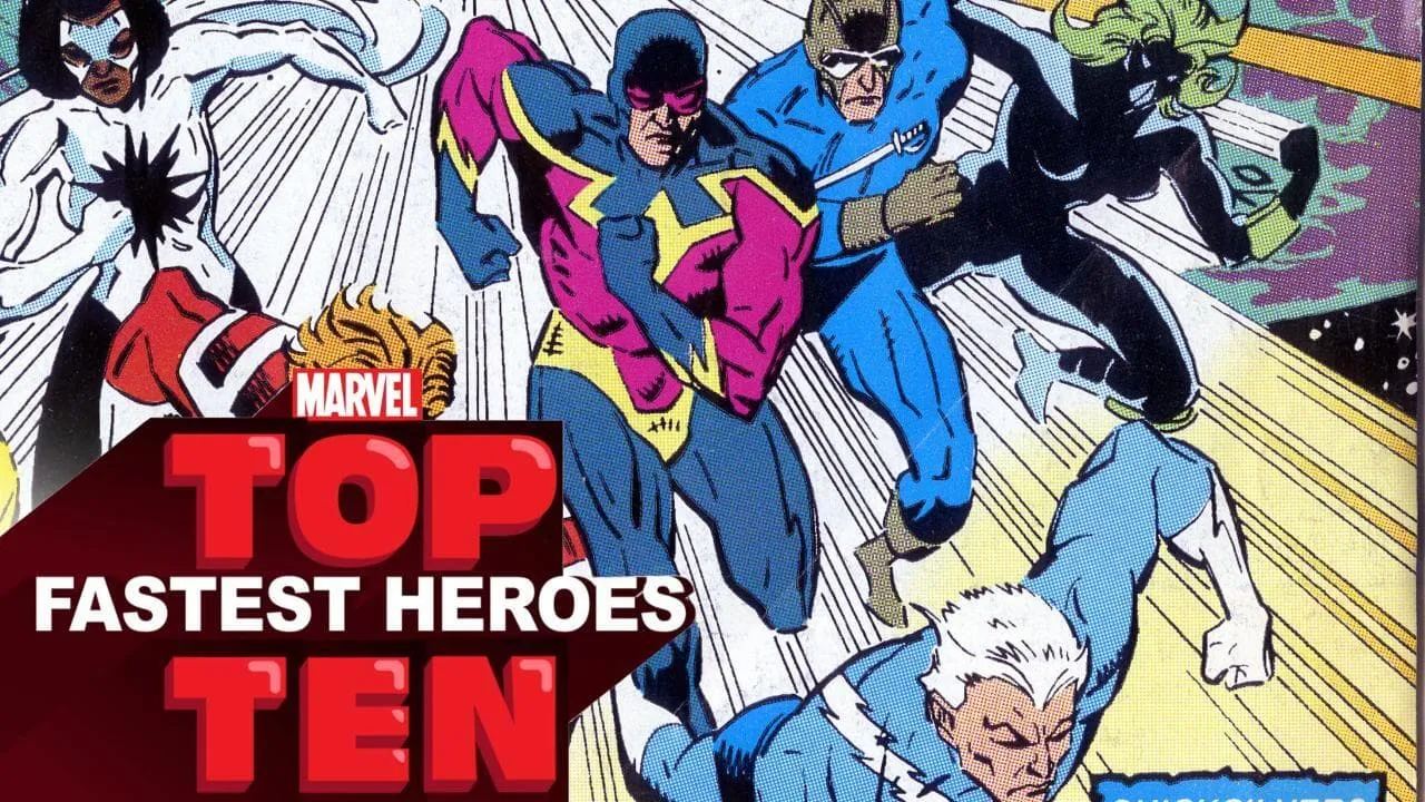 Top 10 Fastest Heroes | Marvel Top 10 | Marvel