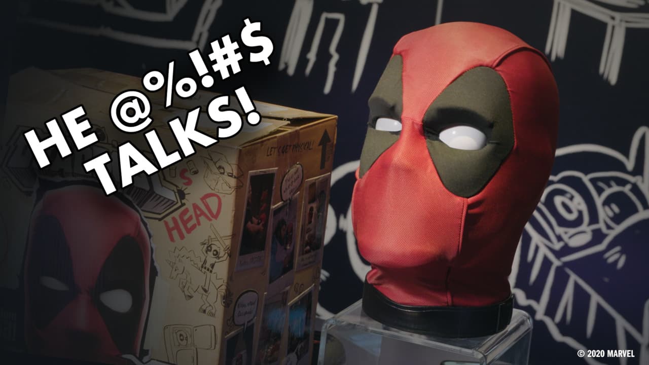 Marvel Legends: Deadpool's Premium Interactive Head Has Arrived