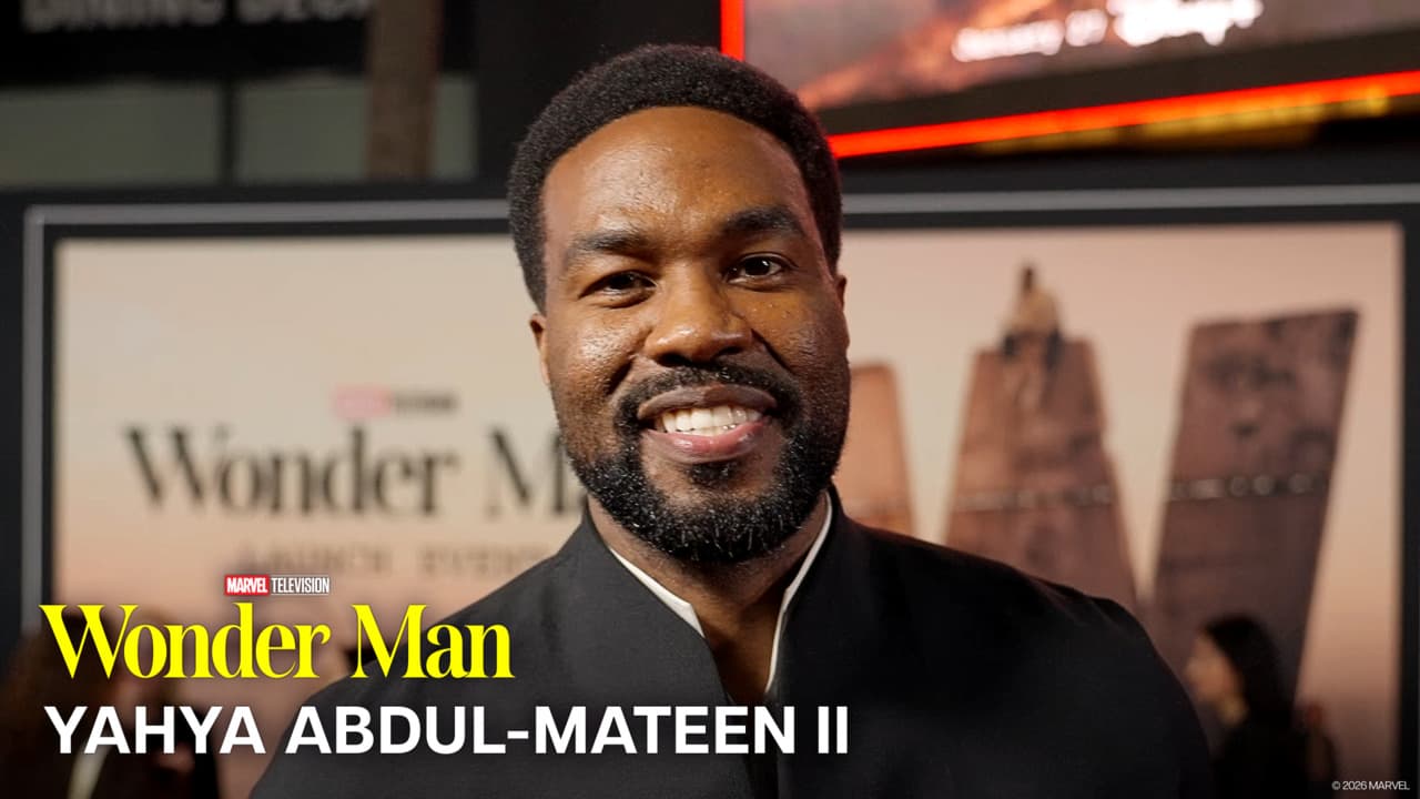 Enter Yahya Abdul-Mateen II as Wonder Man in the MCU! | Wonder Man Red Carpet | Trailers & Extras | Marvel