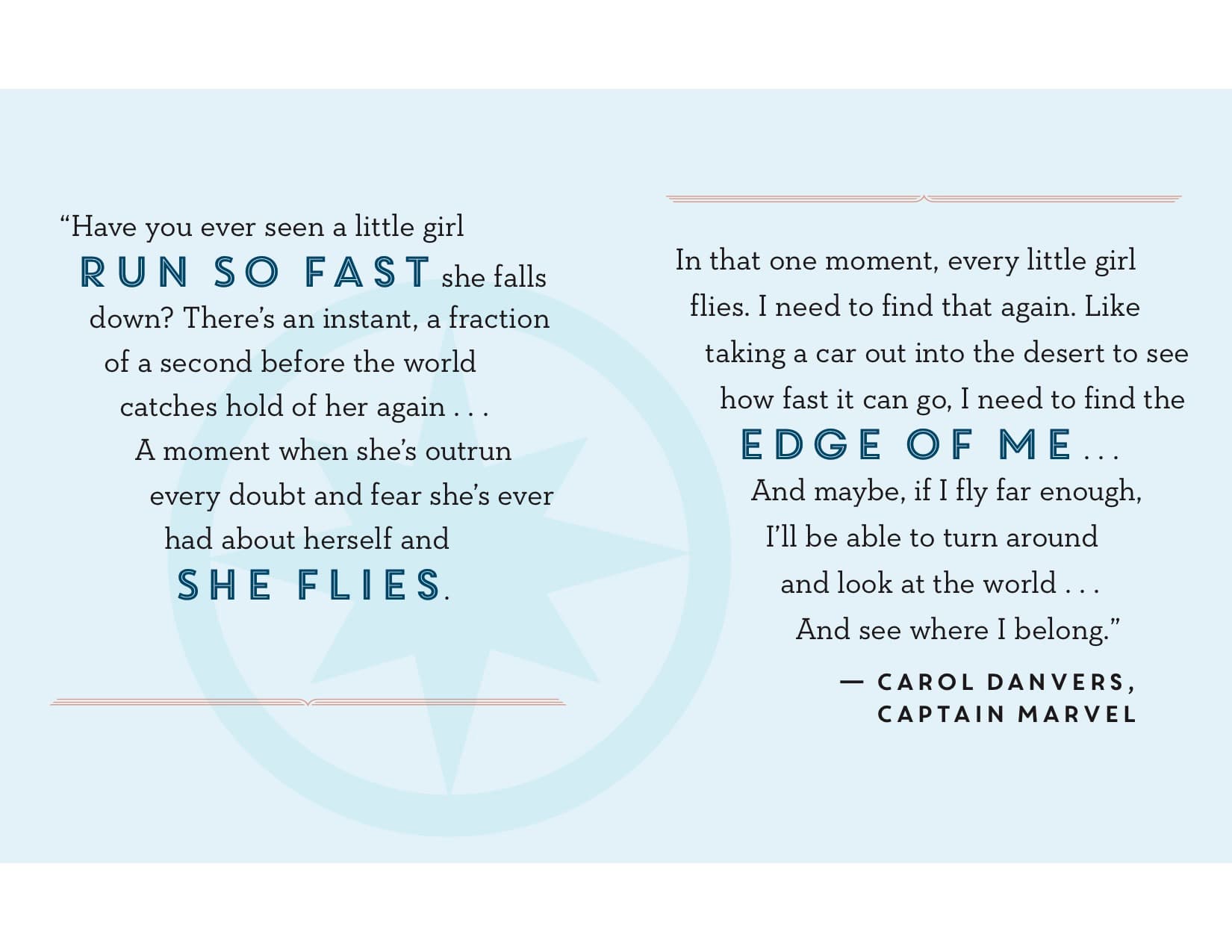 Powers Of A Girl - Captain Marvel