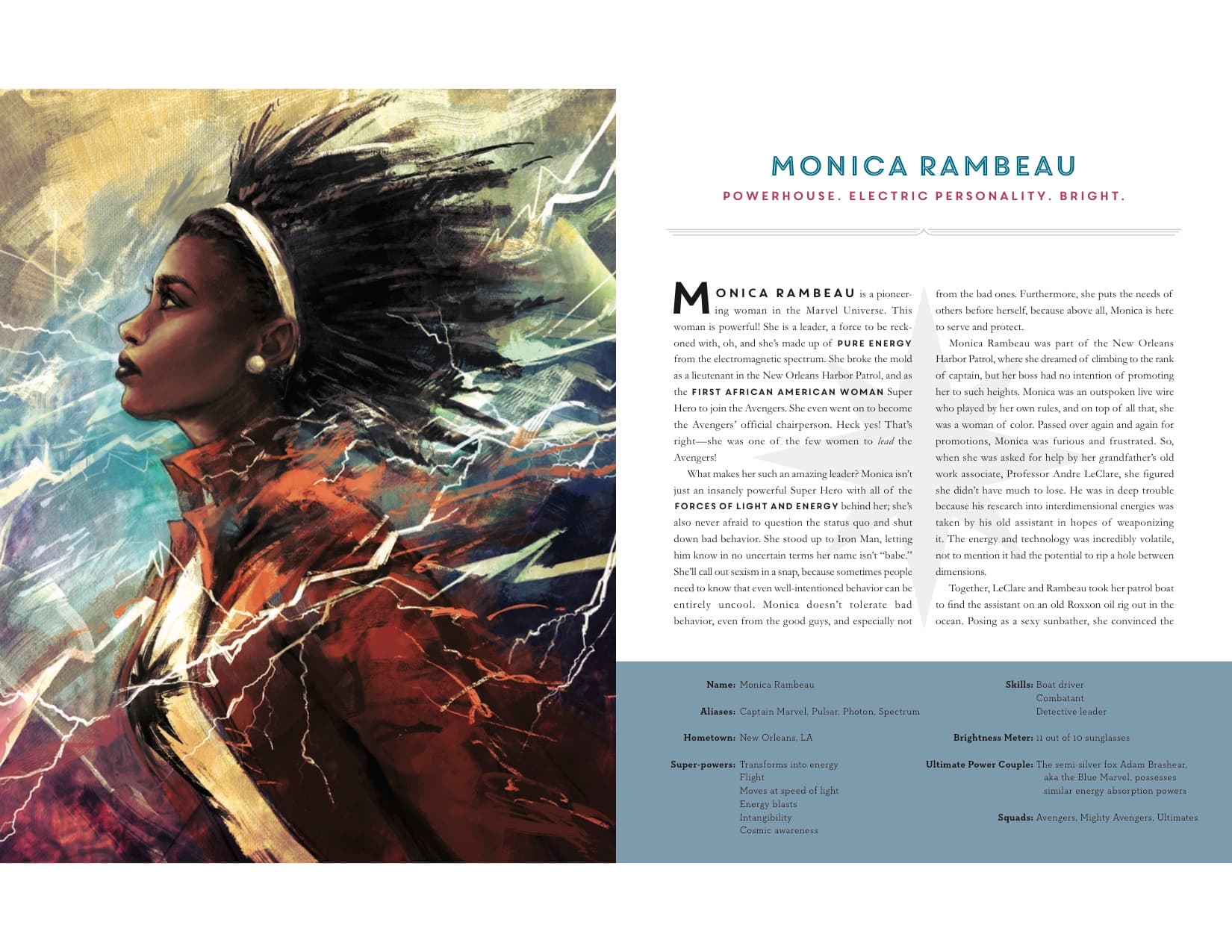 Powers Of A Girl - Monica Rambeau