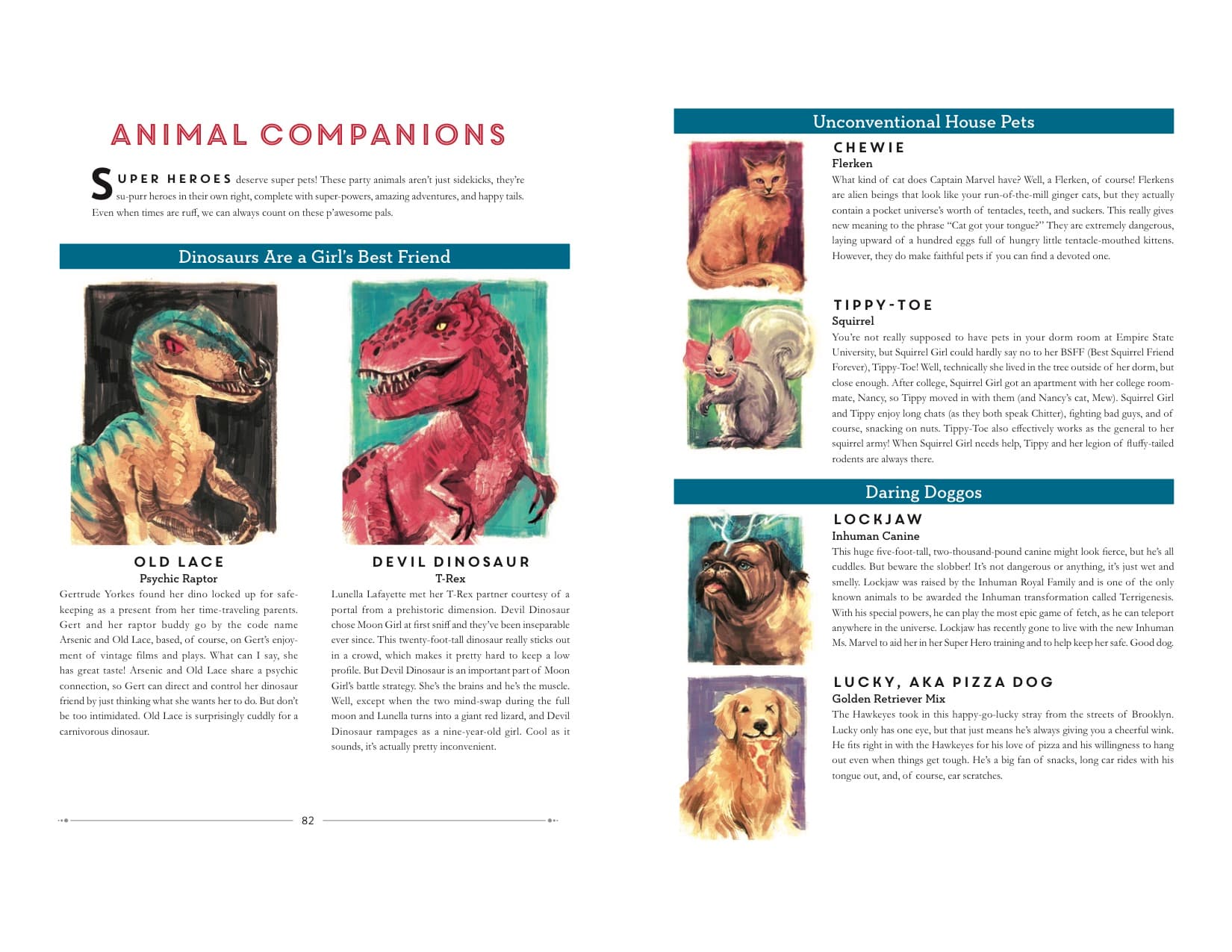 Powers Of A Girl - Animal Companions