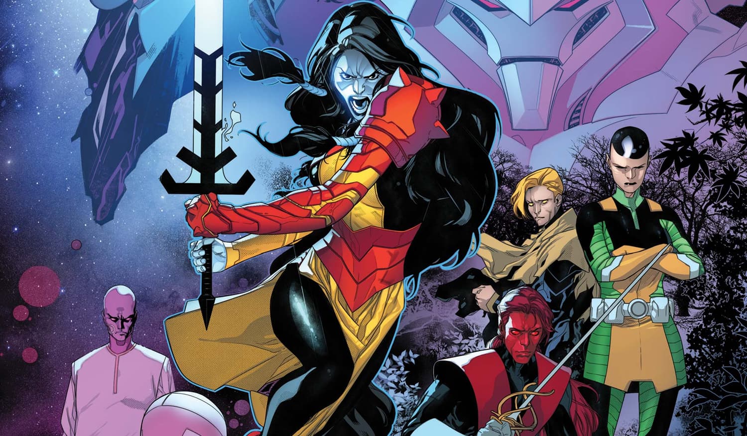 POWERS OF X (2019) #1 cover by R.B. Silva and Marte Gracia