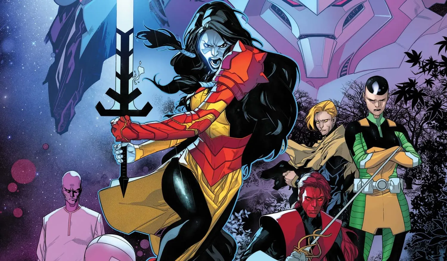 POWERS OF X (2019) #1 cover by R.B. Silva and Marte Gracia