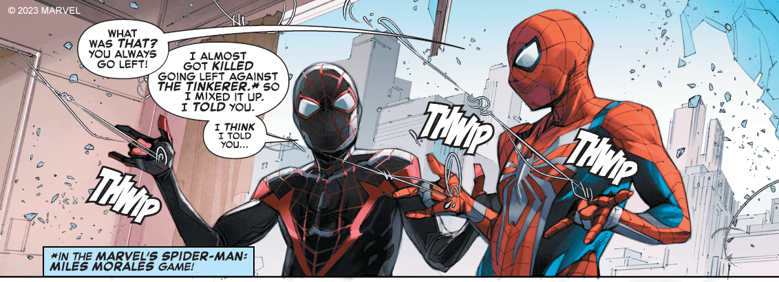 Marvel's Spider-Man 2 Prequel Comic