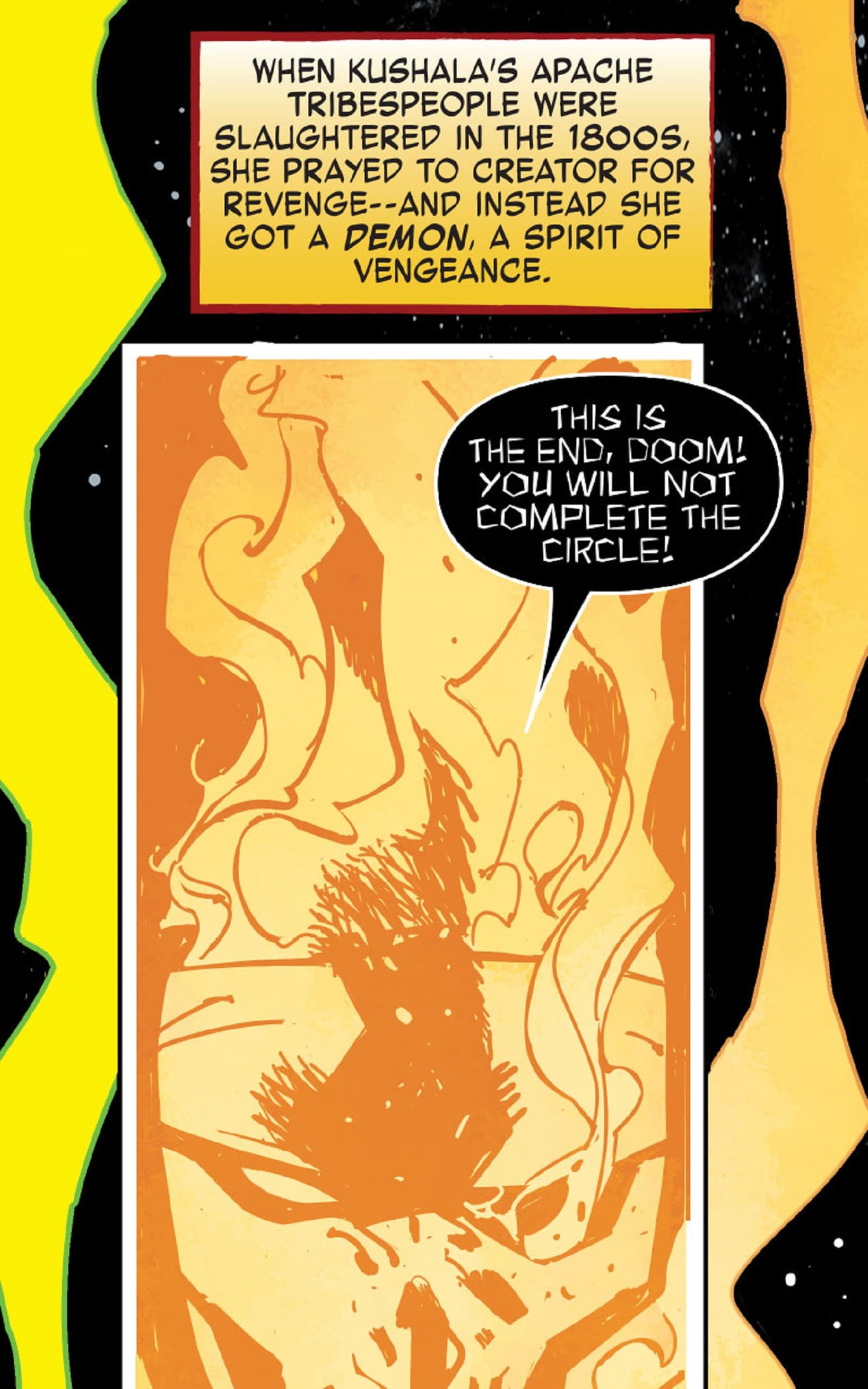 Preview from Ghost Rider: Kushala #1.