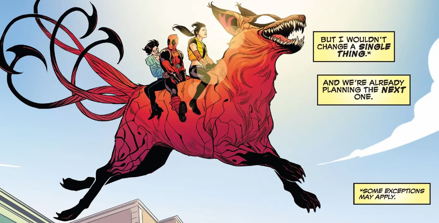 DEADPOOL (2022) #7 artwork by Luigi Zagaria and Matt Milla