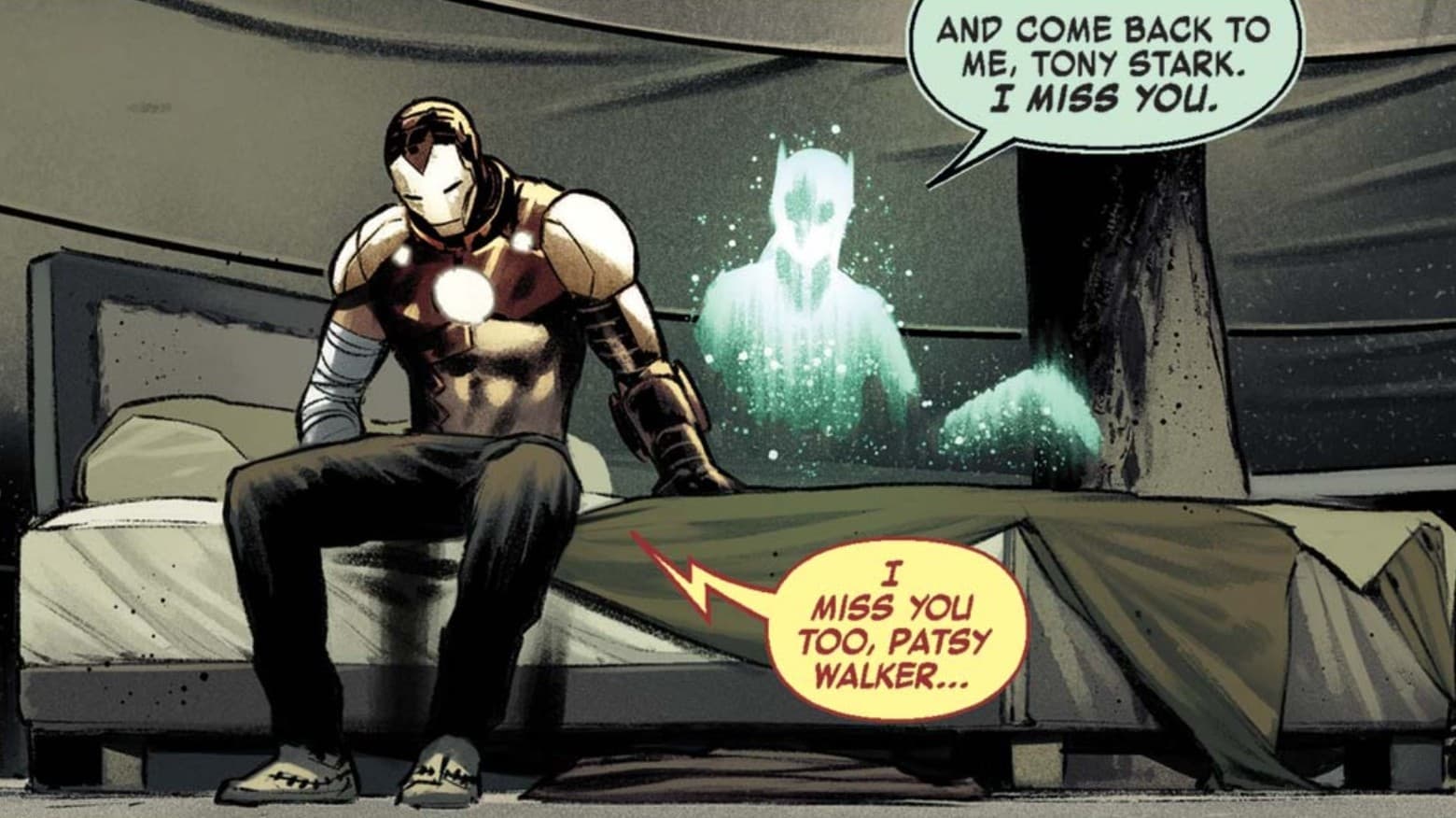 IRON MAN #10 interior artwork by Cafu