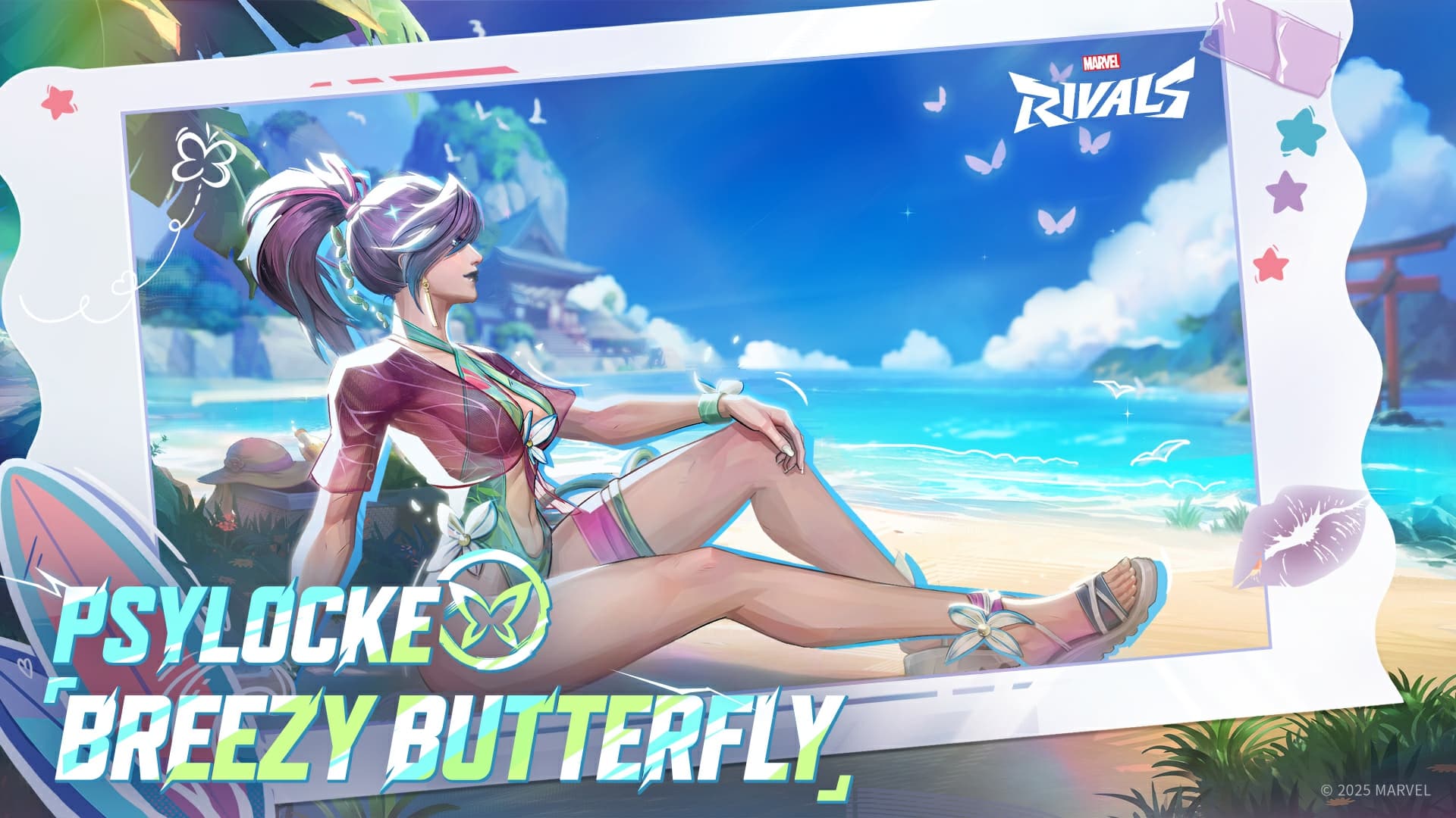 Psylocke - Breezy Butterfly