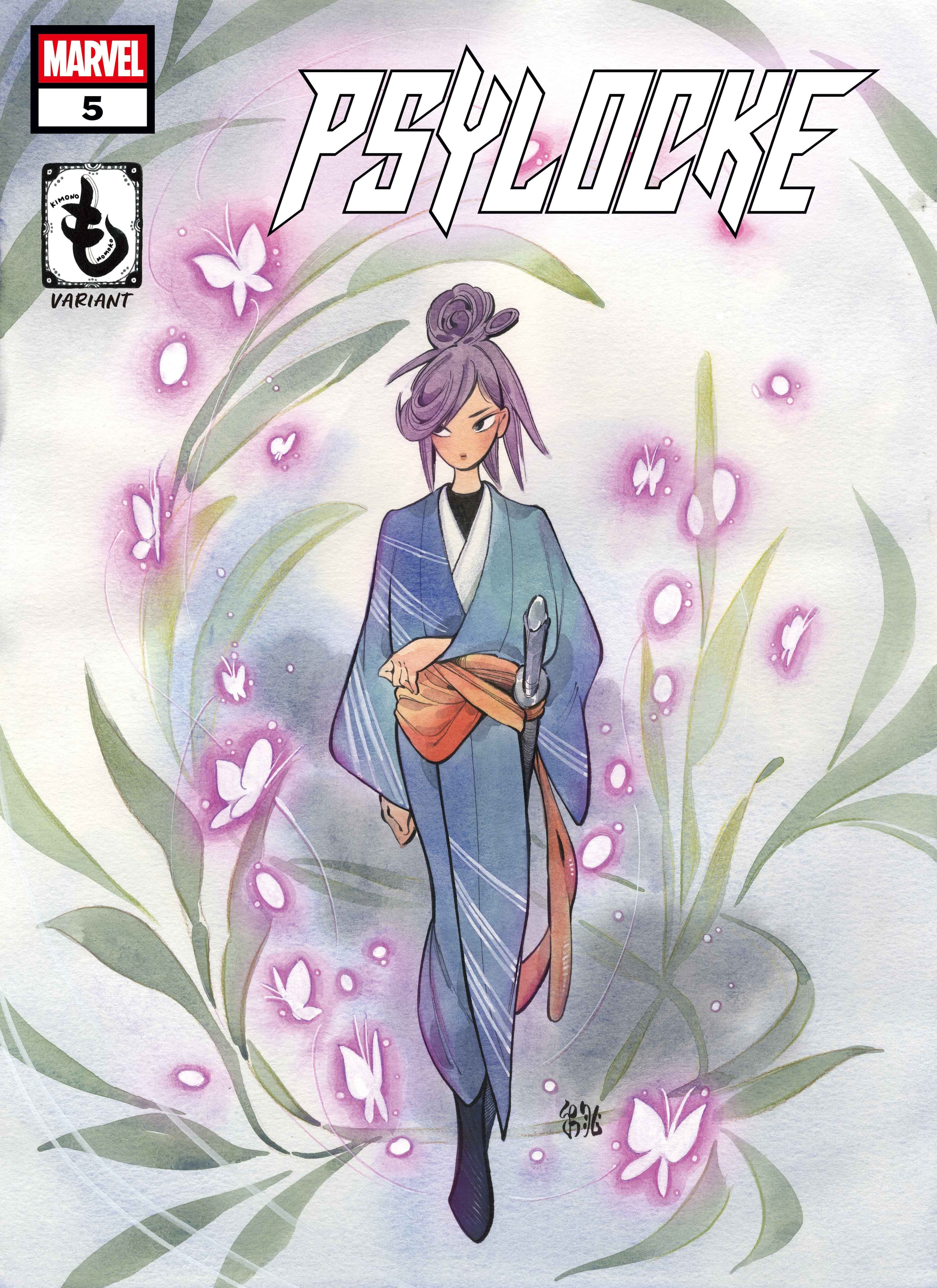 PSYLOCKE #5 Kimono Variant Cover by Peach Momoko