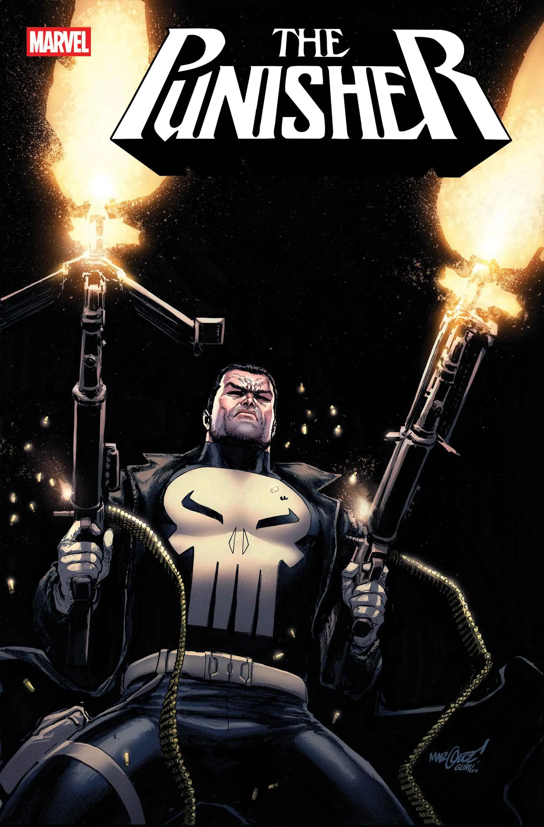 PUNISHER #1 Cover by DAVID MARQUEZ