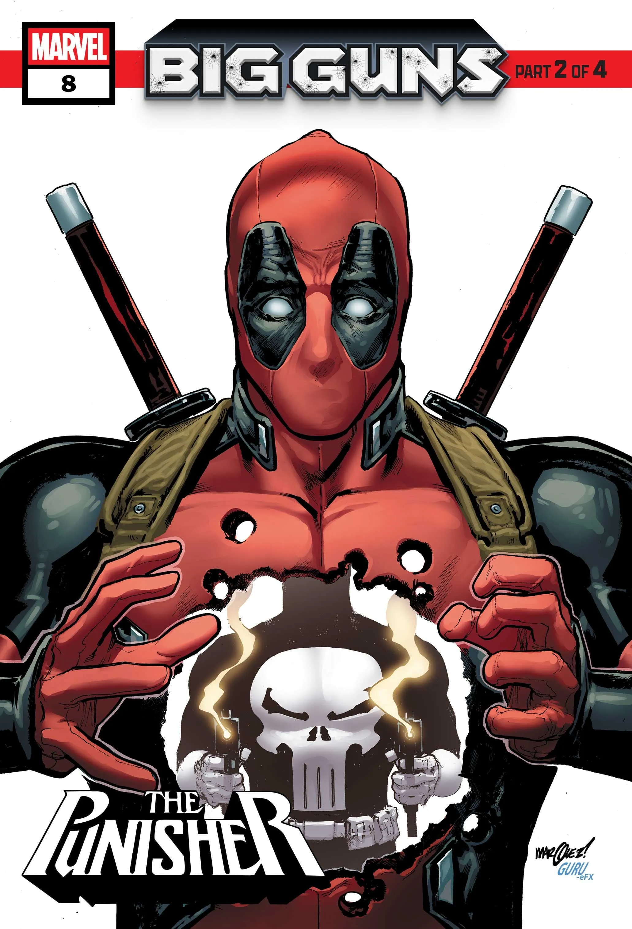 PUNISHER #8 Cover by David Marquez