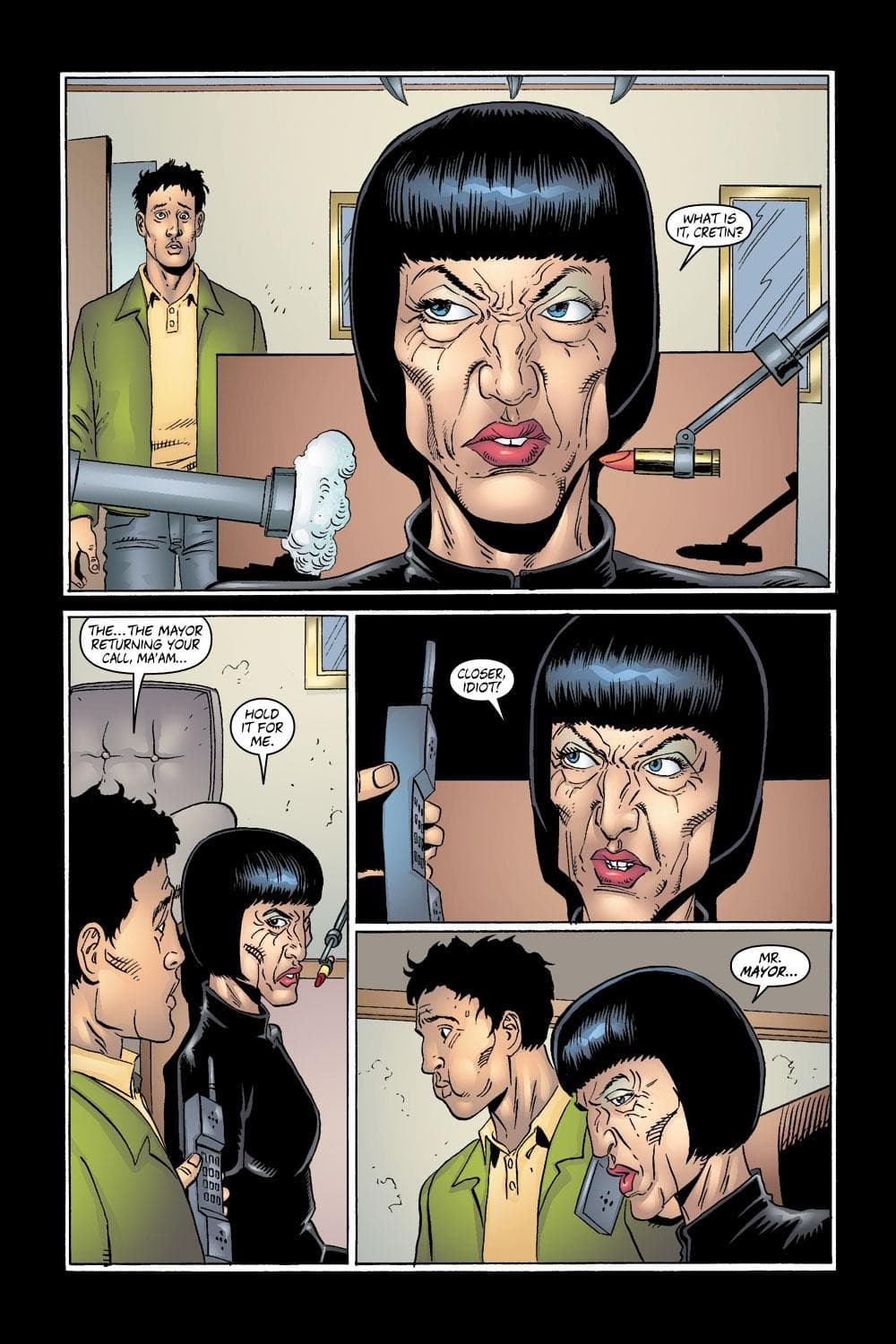 Punisher (2000) #4 by Garth Ennis and Steve Dillon
