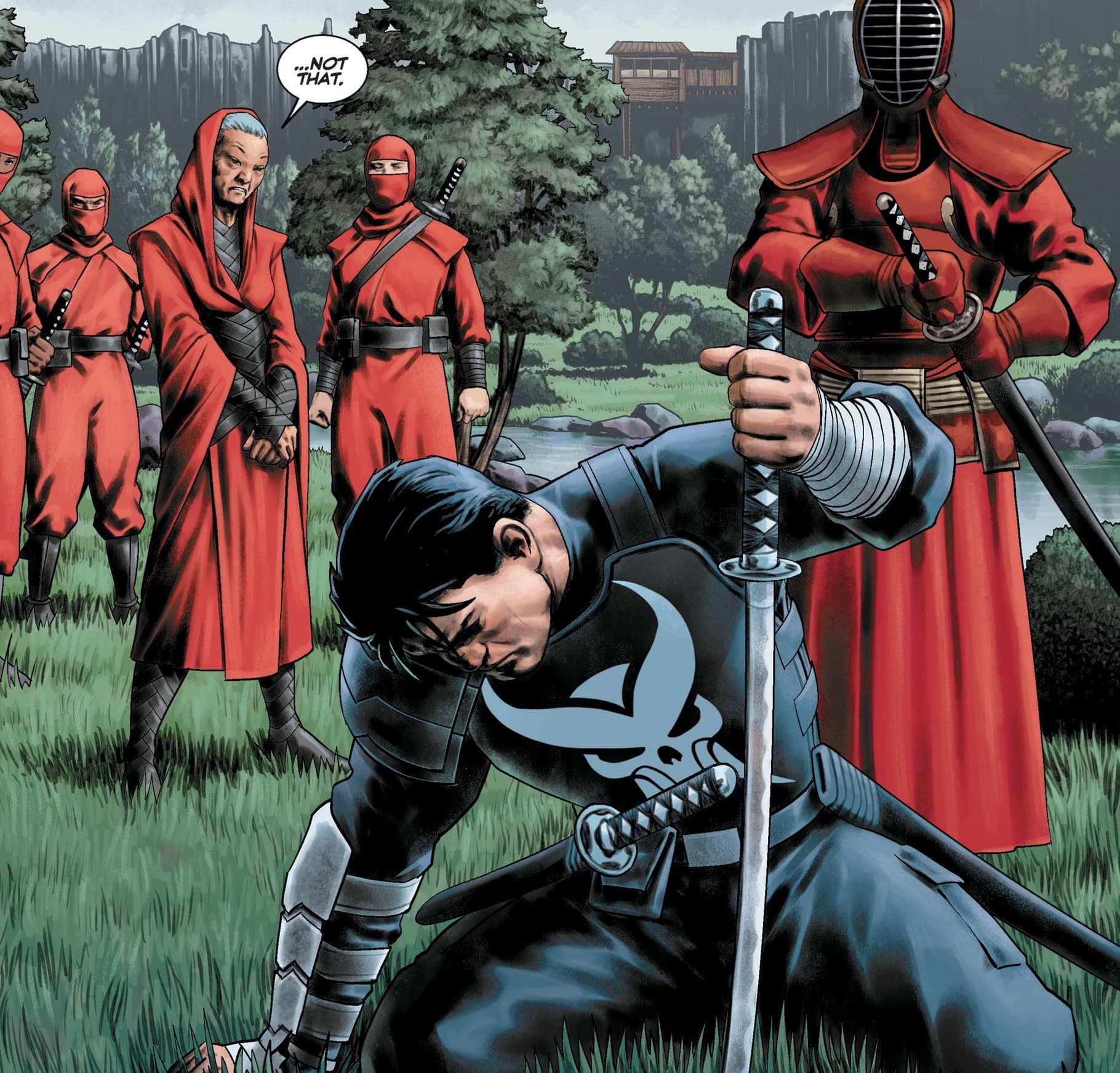 A sneak peek from PUNISHER (2022) #2.