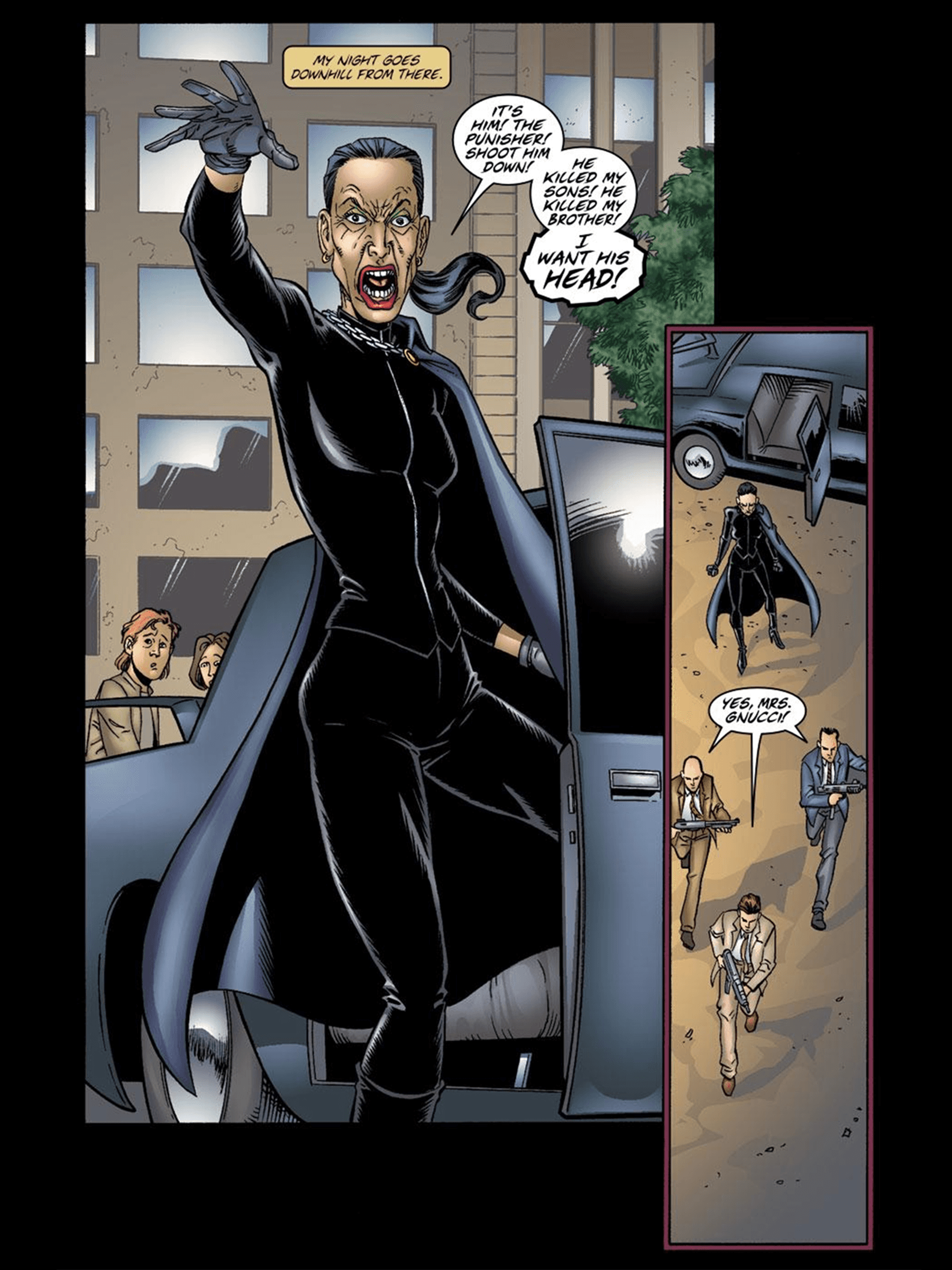 Punisher (2000) #4 by Garth Ennis and Steve Dillon