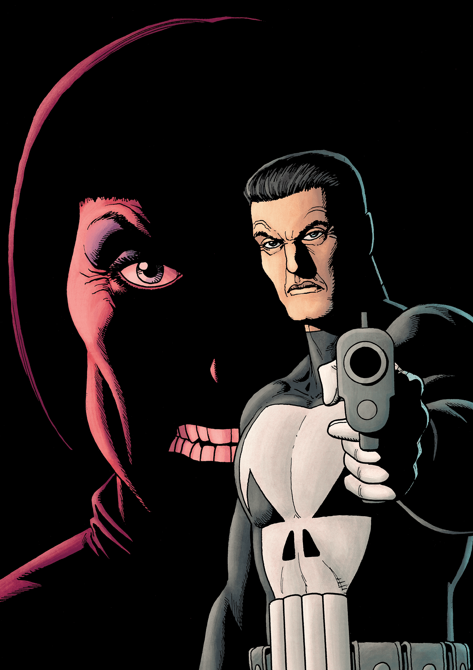 Punisher: War Zone (2008) #1 cover by Steve Dillon