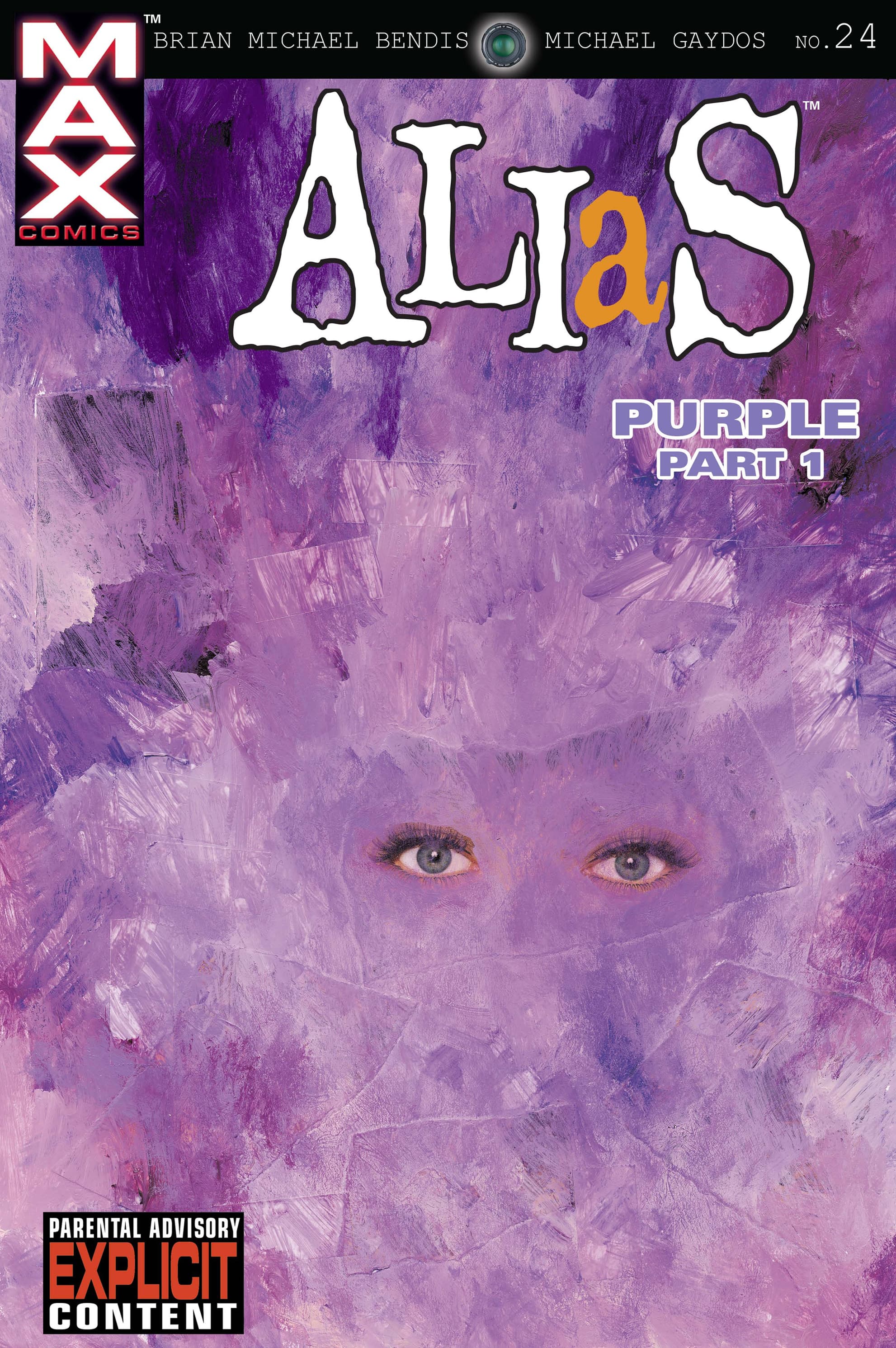 ALIAS (2001) #24 cover by David Mack