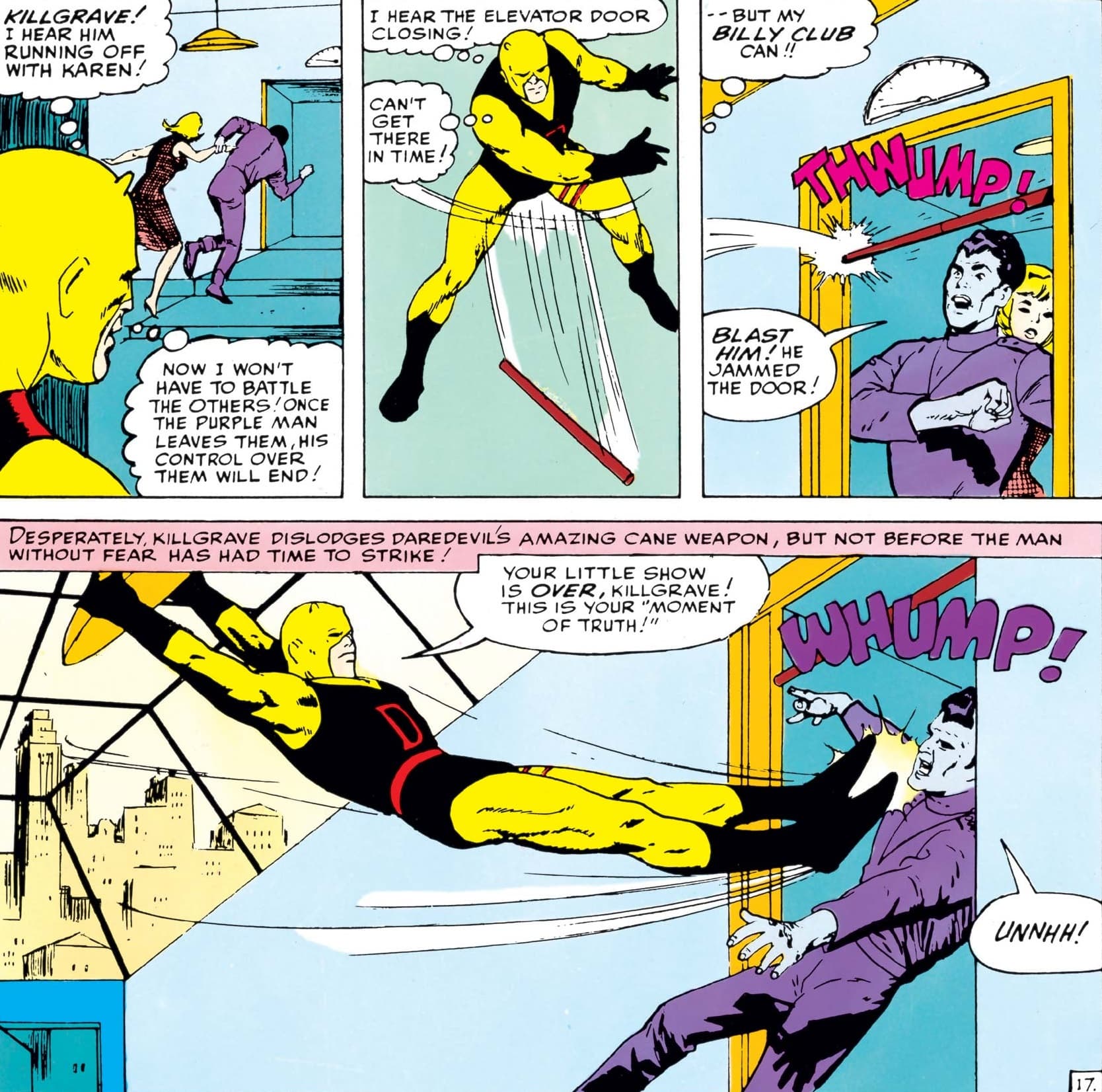 DAREDEVIL (1964) #4 Purple Man