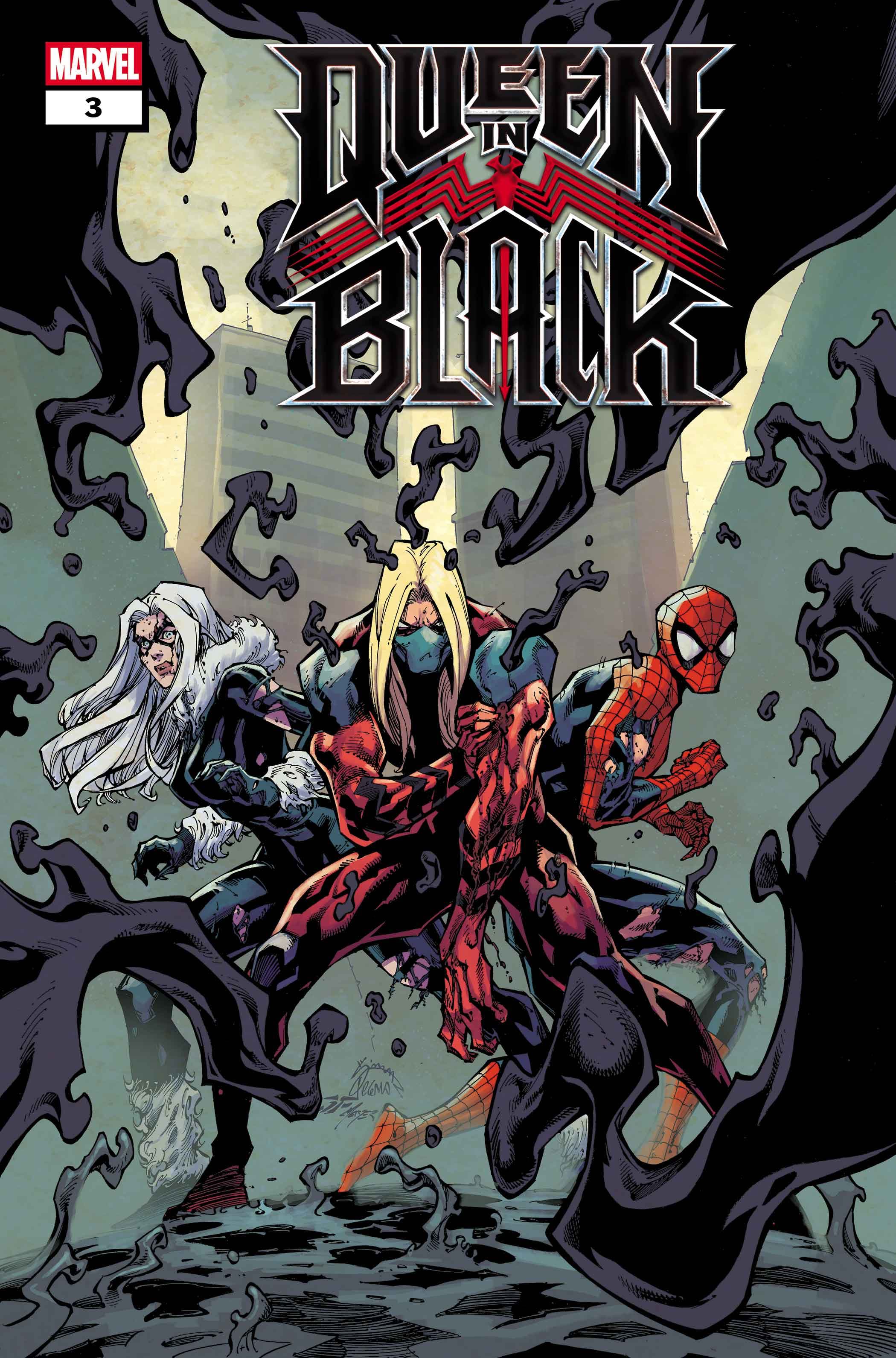 QUEEN IN BLACK #3 Cover by RYAN STEGMAN