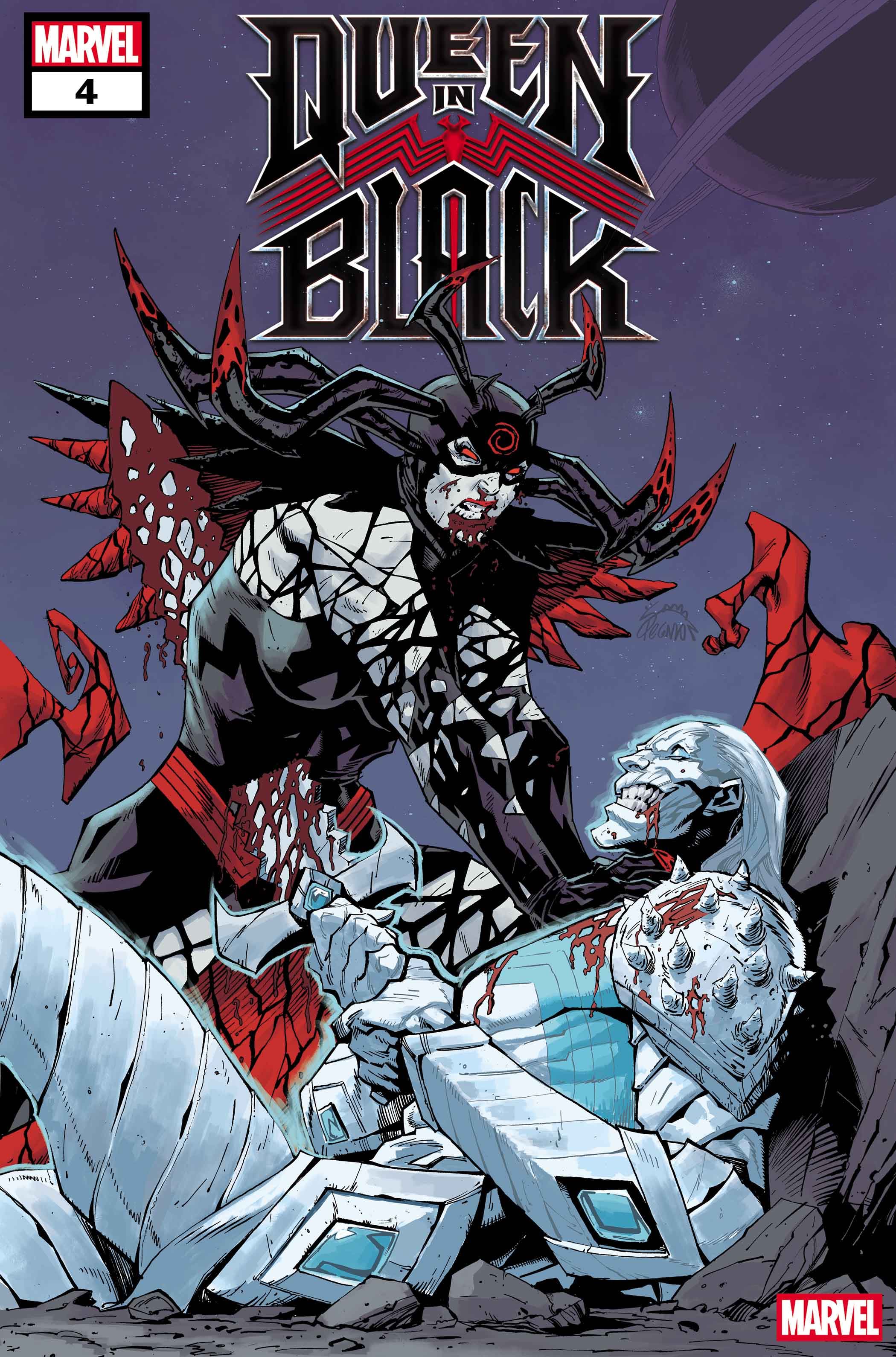 QUEEN IN BLACK #4 Cover by Ryan Stegman
