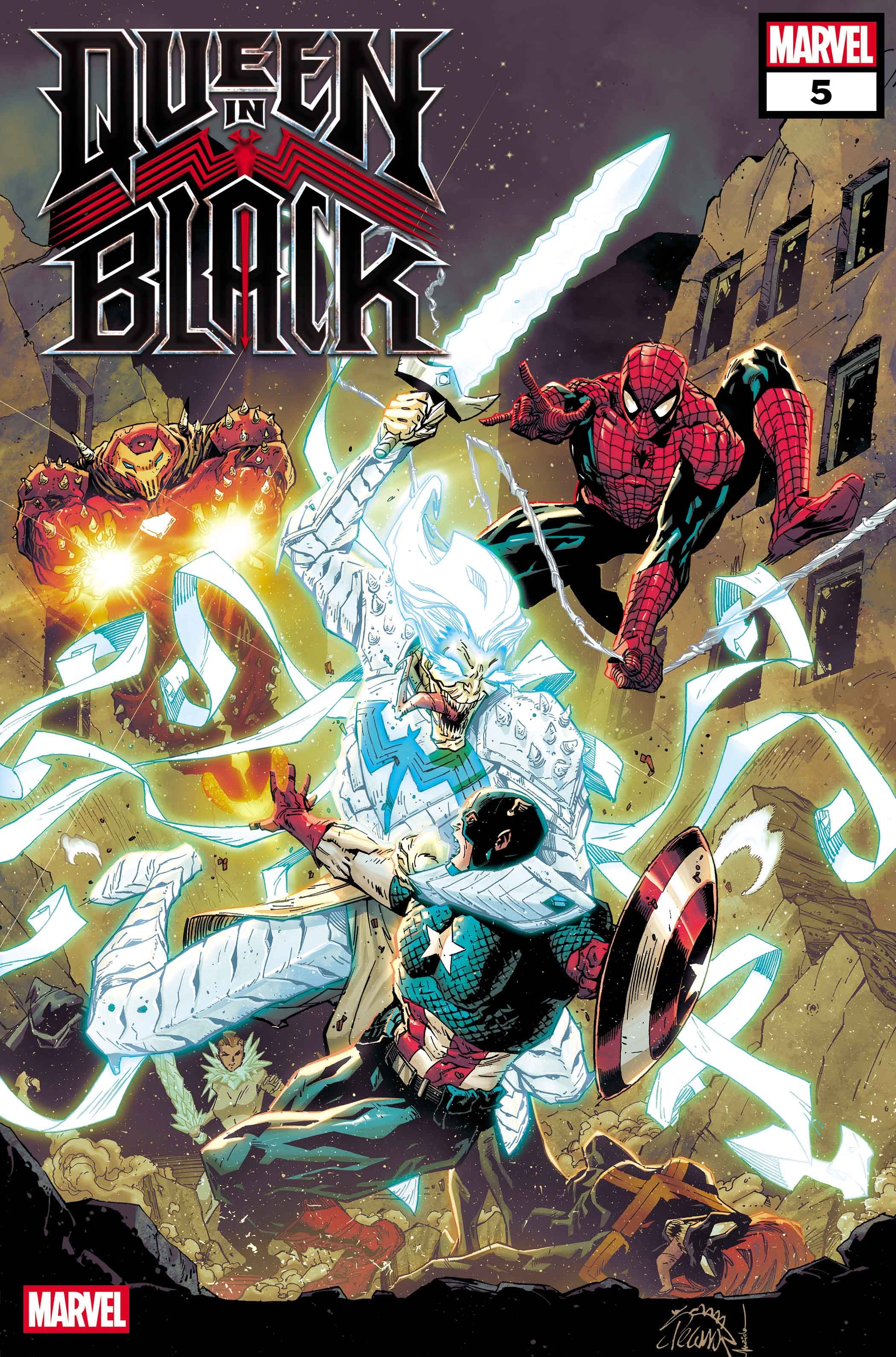 QUEEN IN BLACK #5 Cover by Ryan Stegman