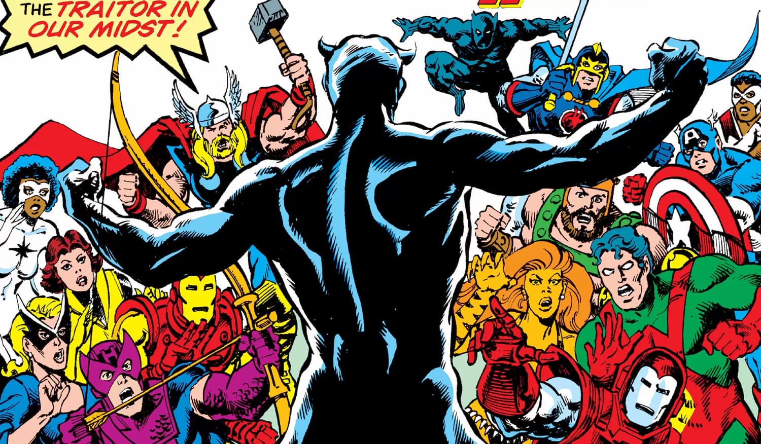 WEST COAST AVENGERS ANNUAL (1986) #1 cover by Alex Saviuk and Geof Isherwood